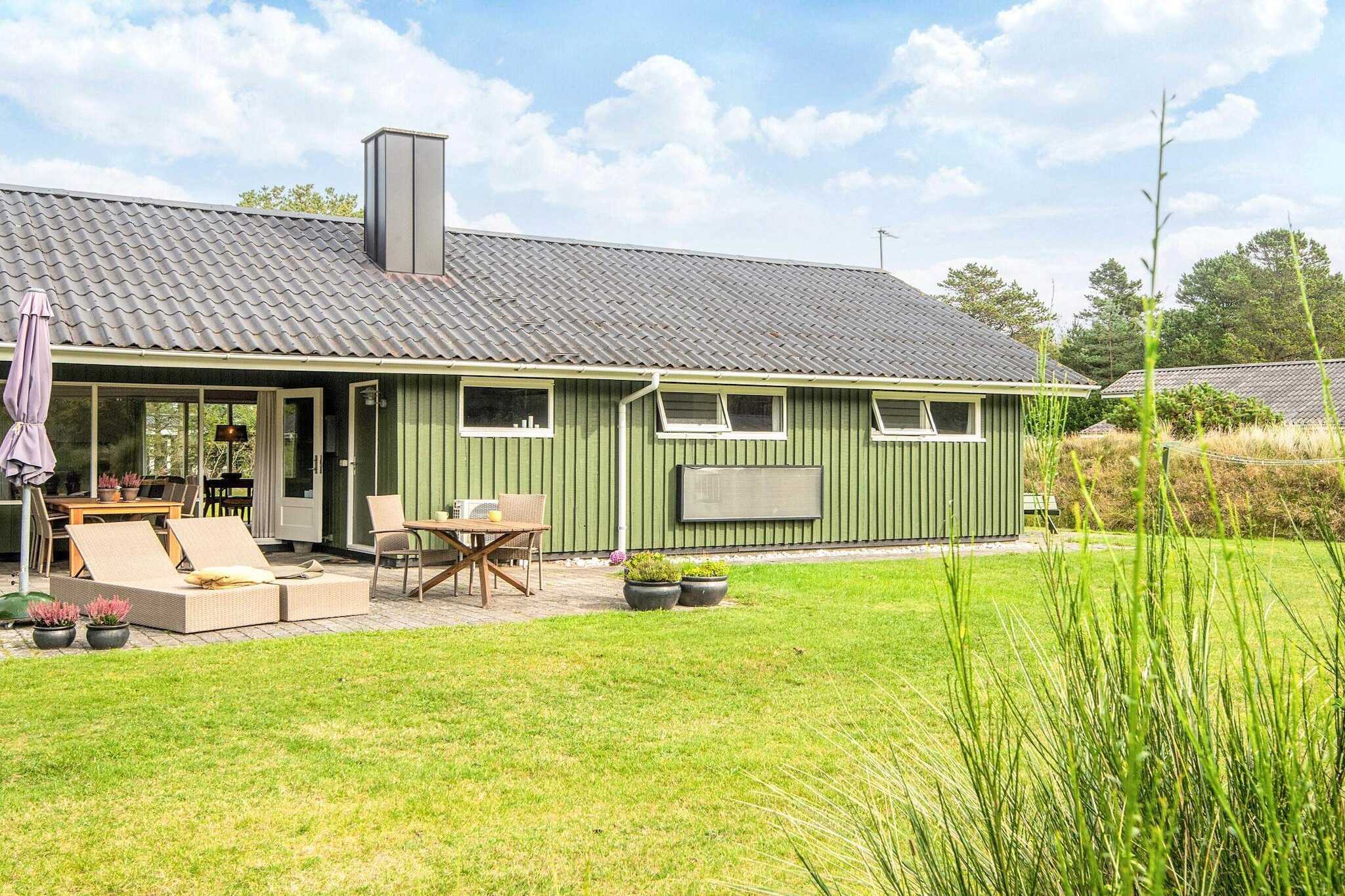 Maison de vacances pour 6 a Blåvand - Extérieur