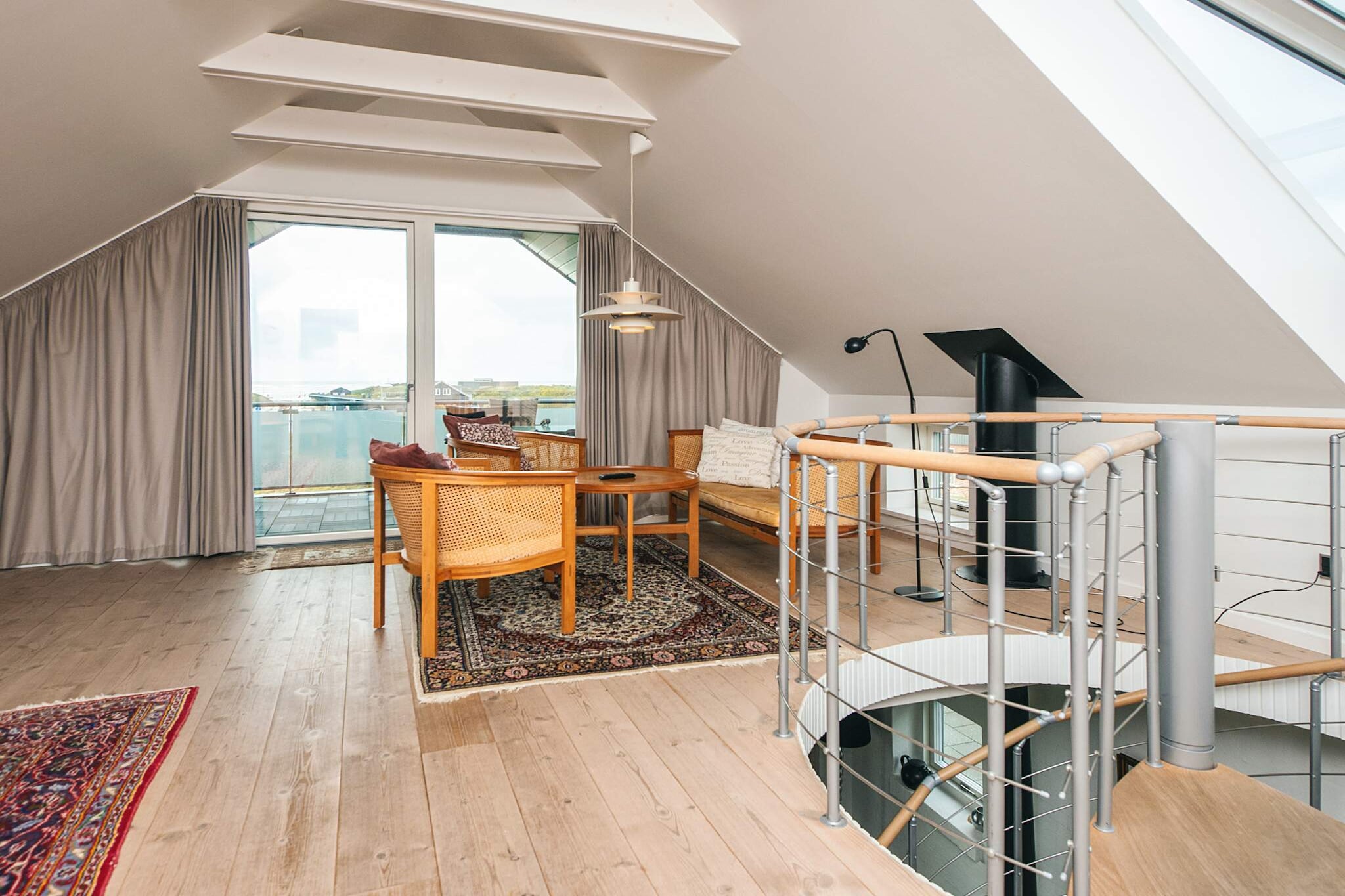 Luxe Panoramische Cottage in Rindby-By Traum-Binnen