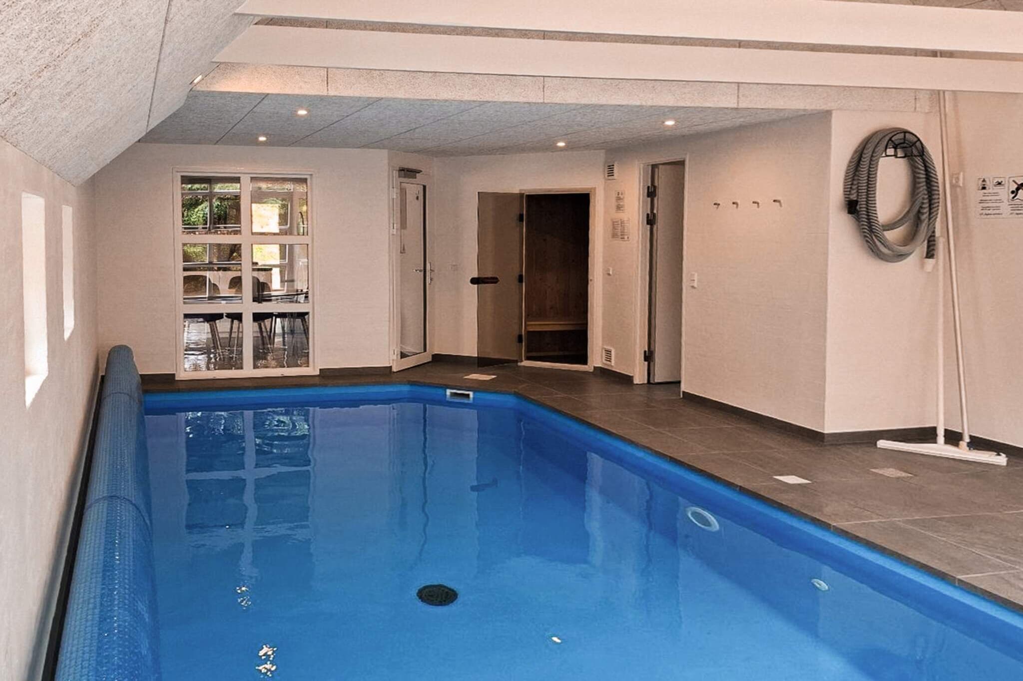 Maison de vacances pour 10 a Nørre Nebel-Piscine