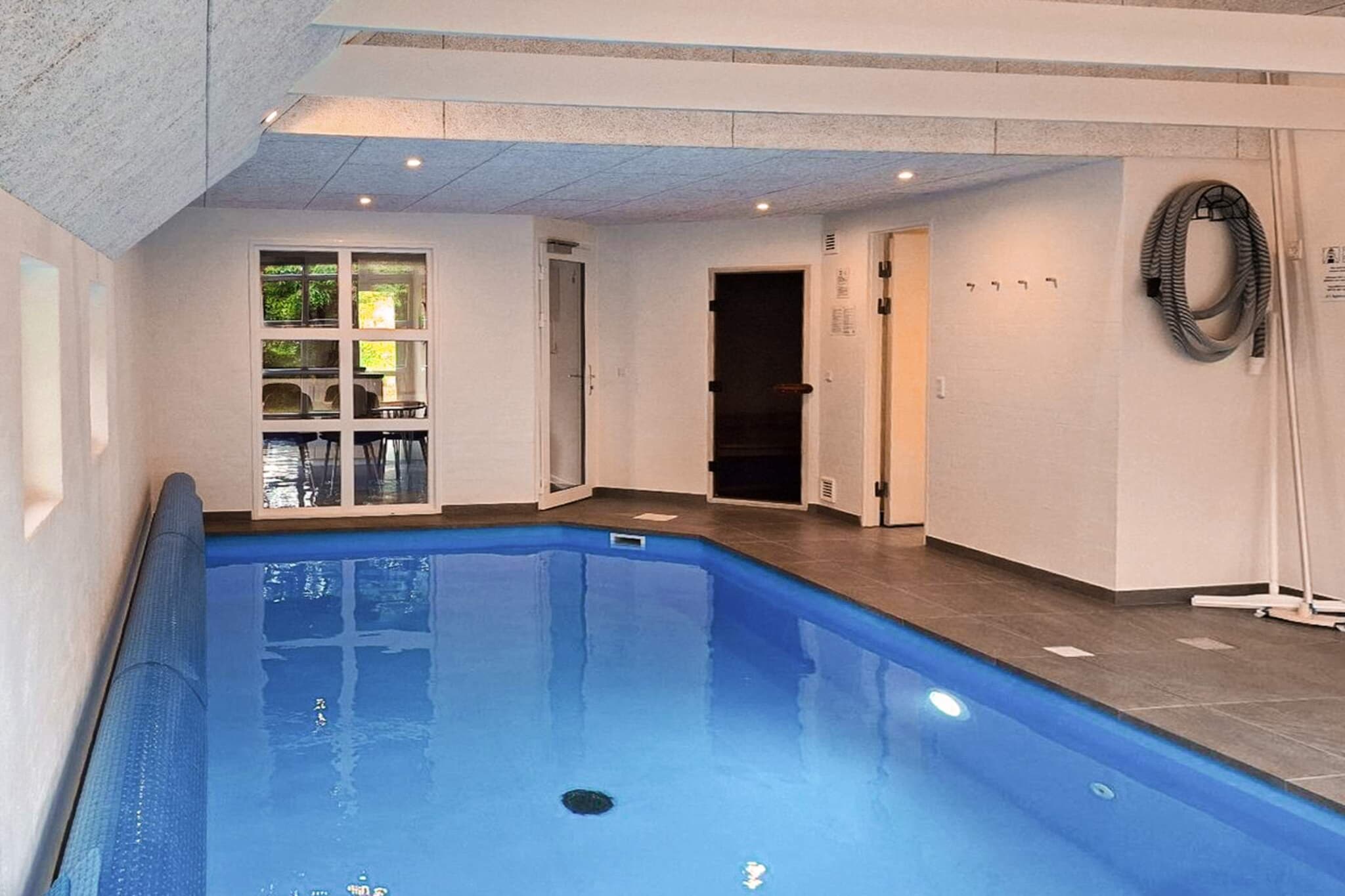 Maison de vacances pour 10 a Nørre Nebel-Piscine