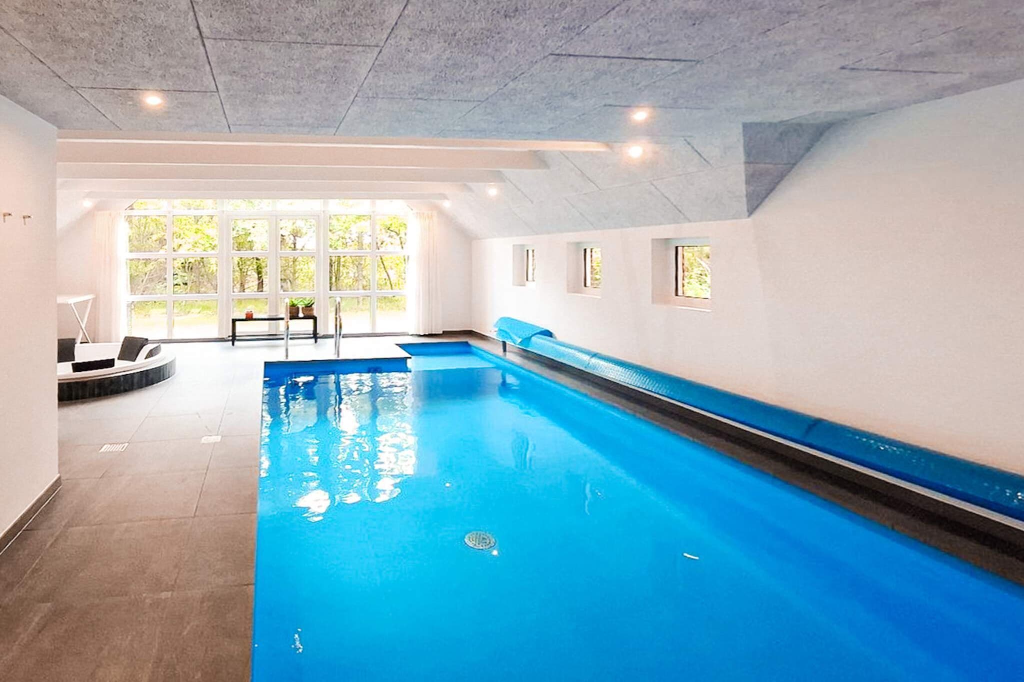 Maison de vacances pour 10 a Nørre Nebel-Piscine