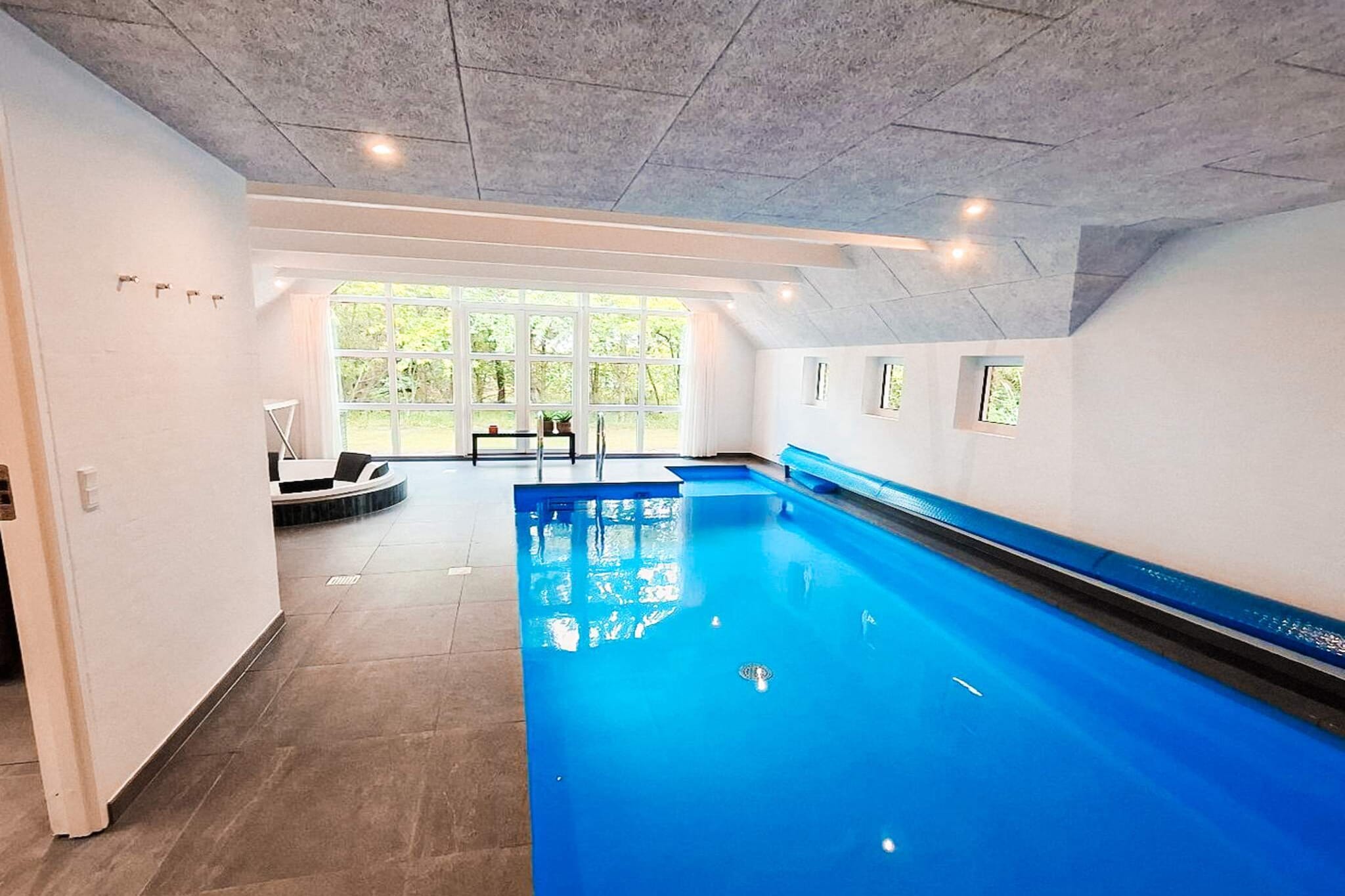 Maison de vacances pour 10 a Nørre Nebel-Piscine