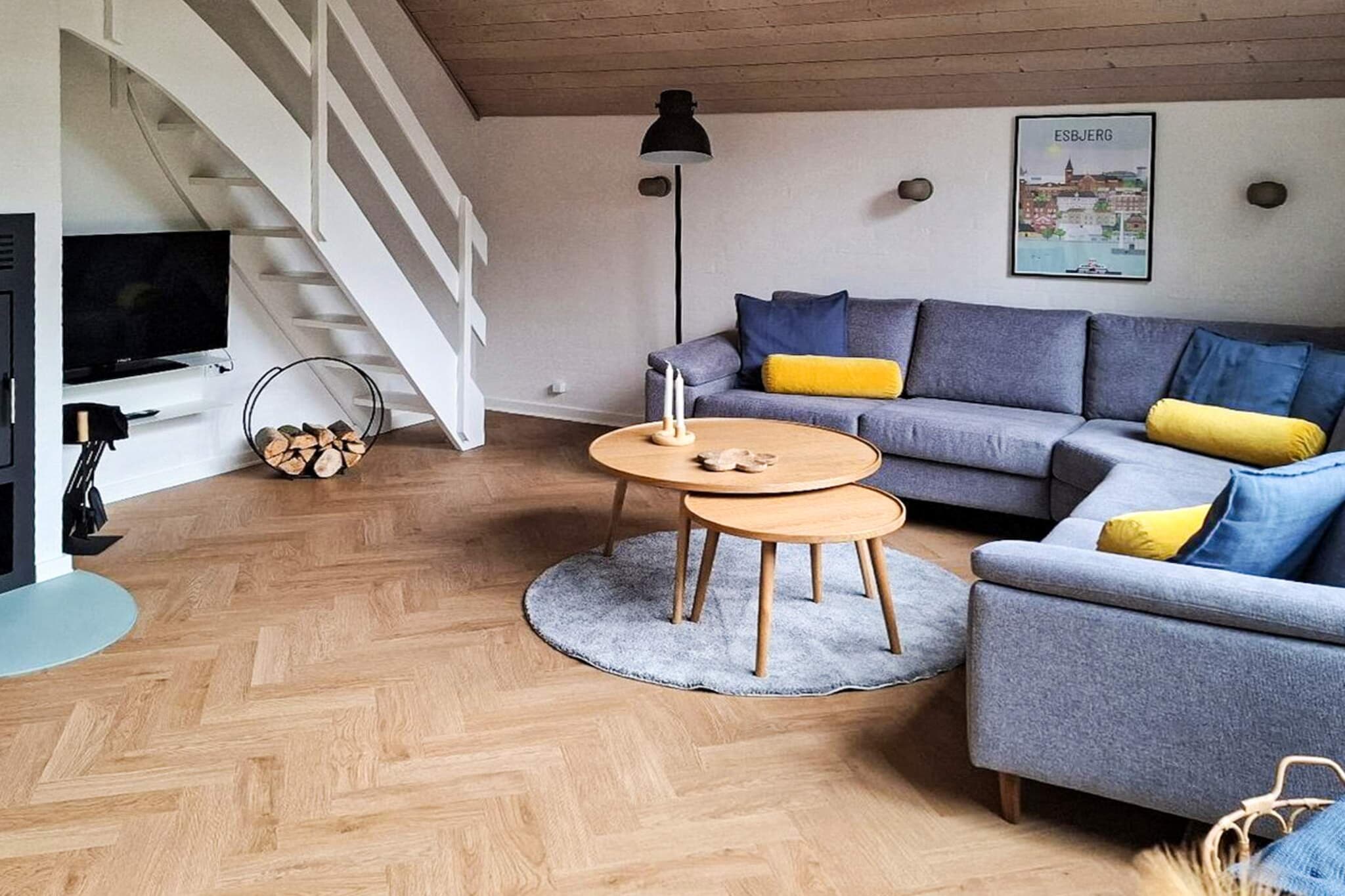 Maison de vacances pour 10 a Nørre Nebel-Intérieur