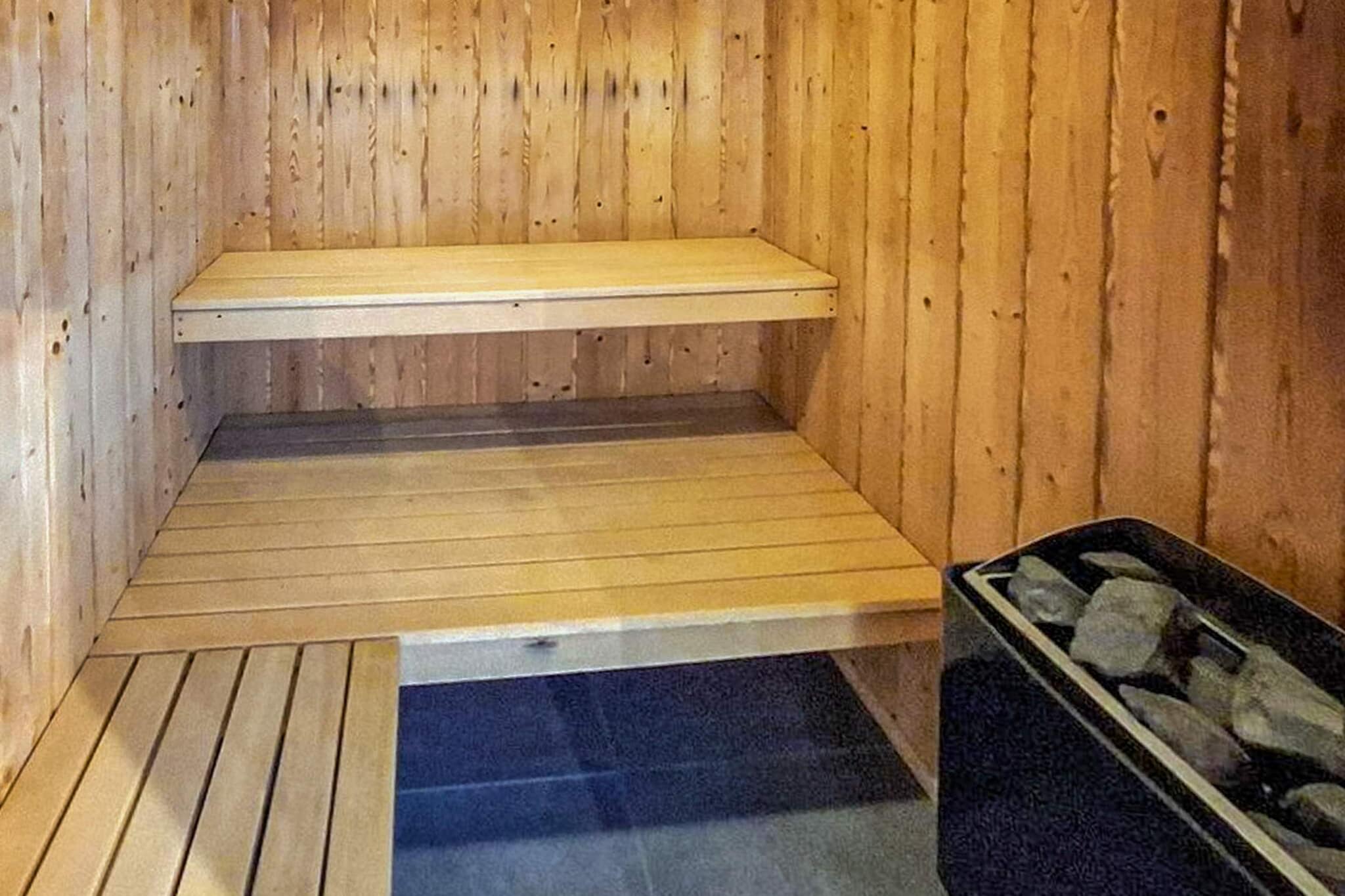 Maison de vacances pour 10 a Nørre Nebel-Sauna