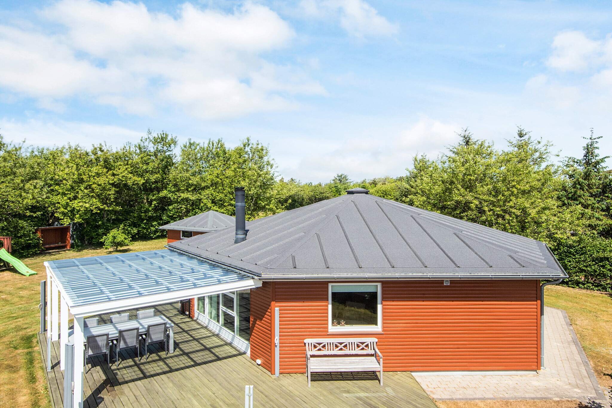 6 persoons vakantie huis in Tarm-Buitenlucht