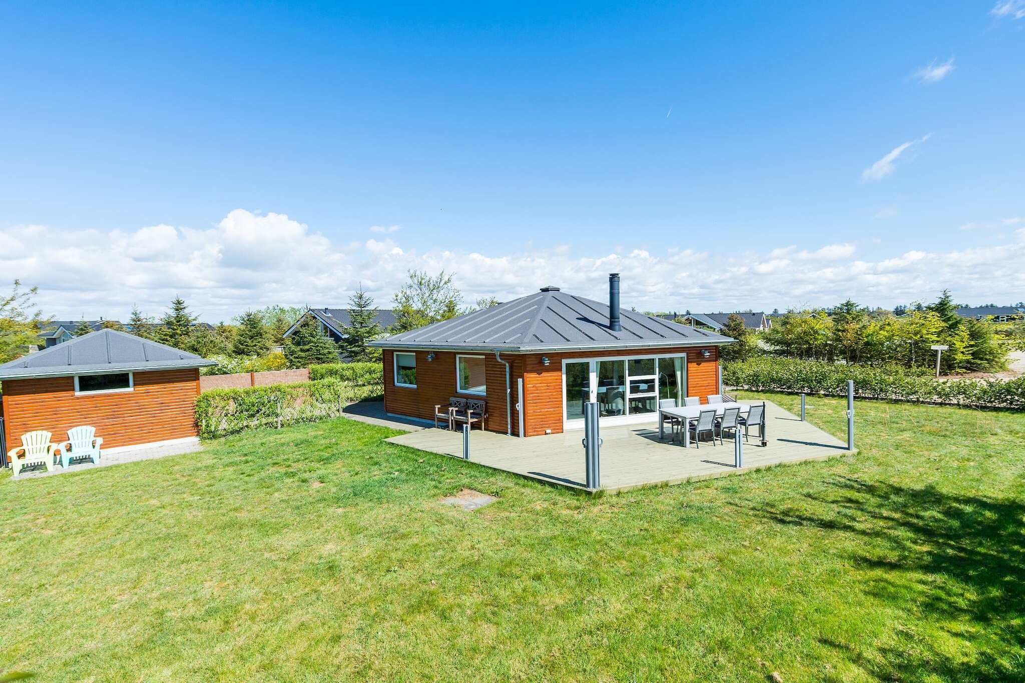 6 persoons vakantie huis in Tarm - Buitenlucht