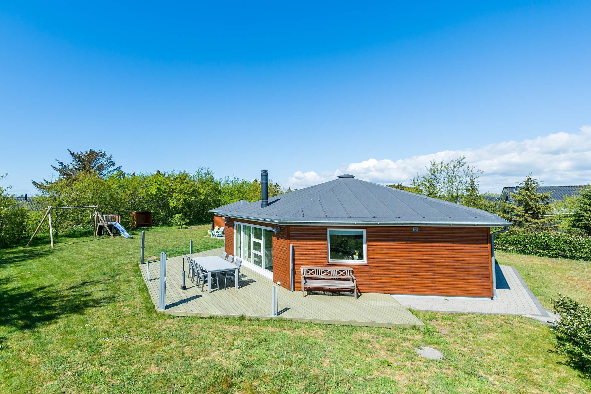 6 persoons vakantie huis in Tarm - Buitenlucht