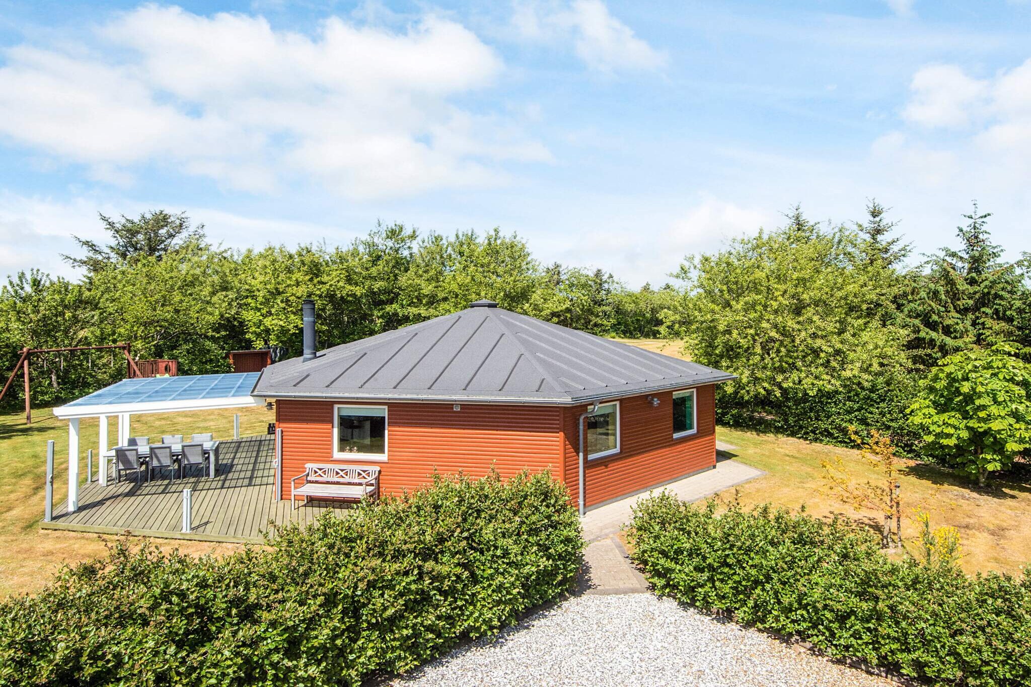 6 persoons vakantie huis in Tarm - Buitenlucht