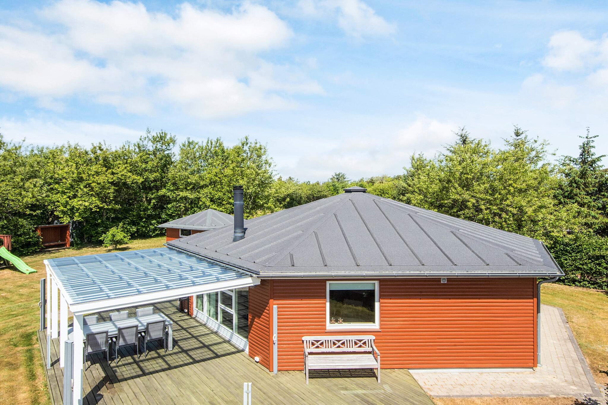 6 persoons vakantie huis in Tarm - Buitenlucht