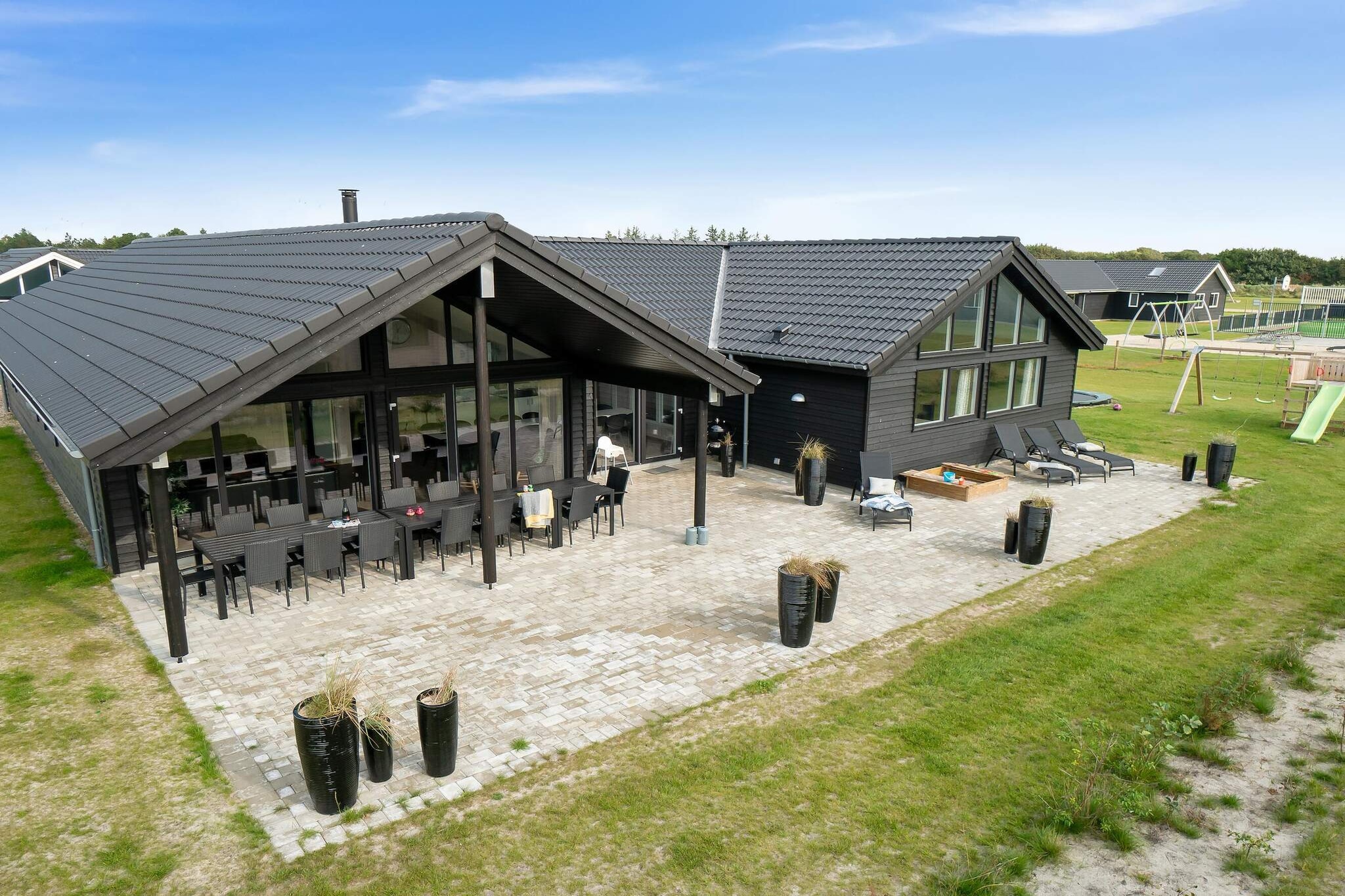 16 Personen Ferienhaus in Nørre Nebel