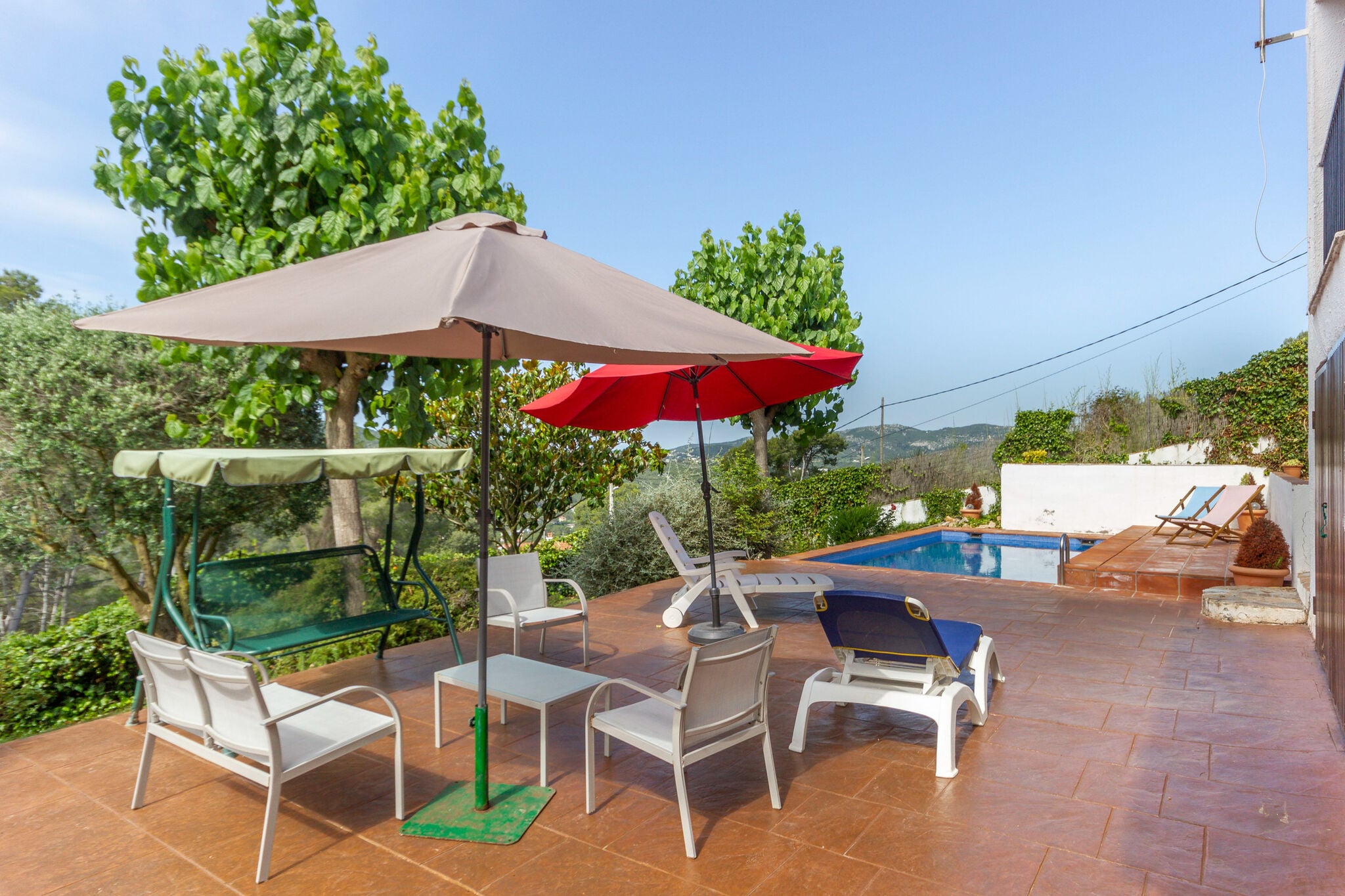 Einladende Villa in Olivella mit Schwimmbad