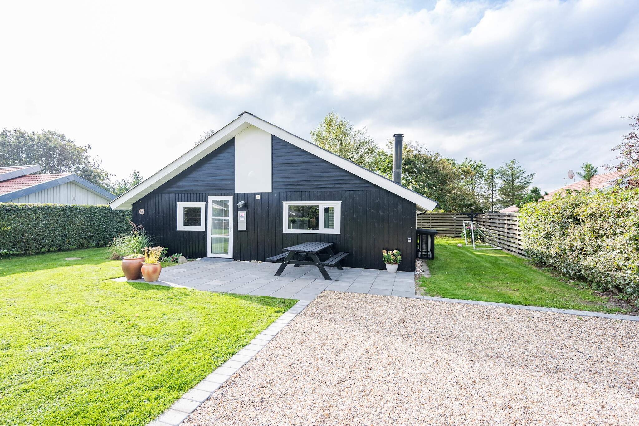 5 Personen Ferienhaus in Hemmet - Im Freien