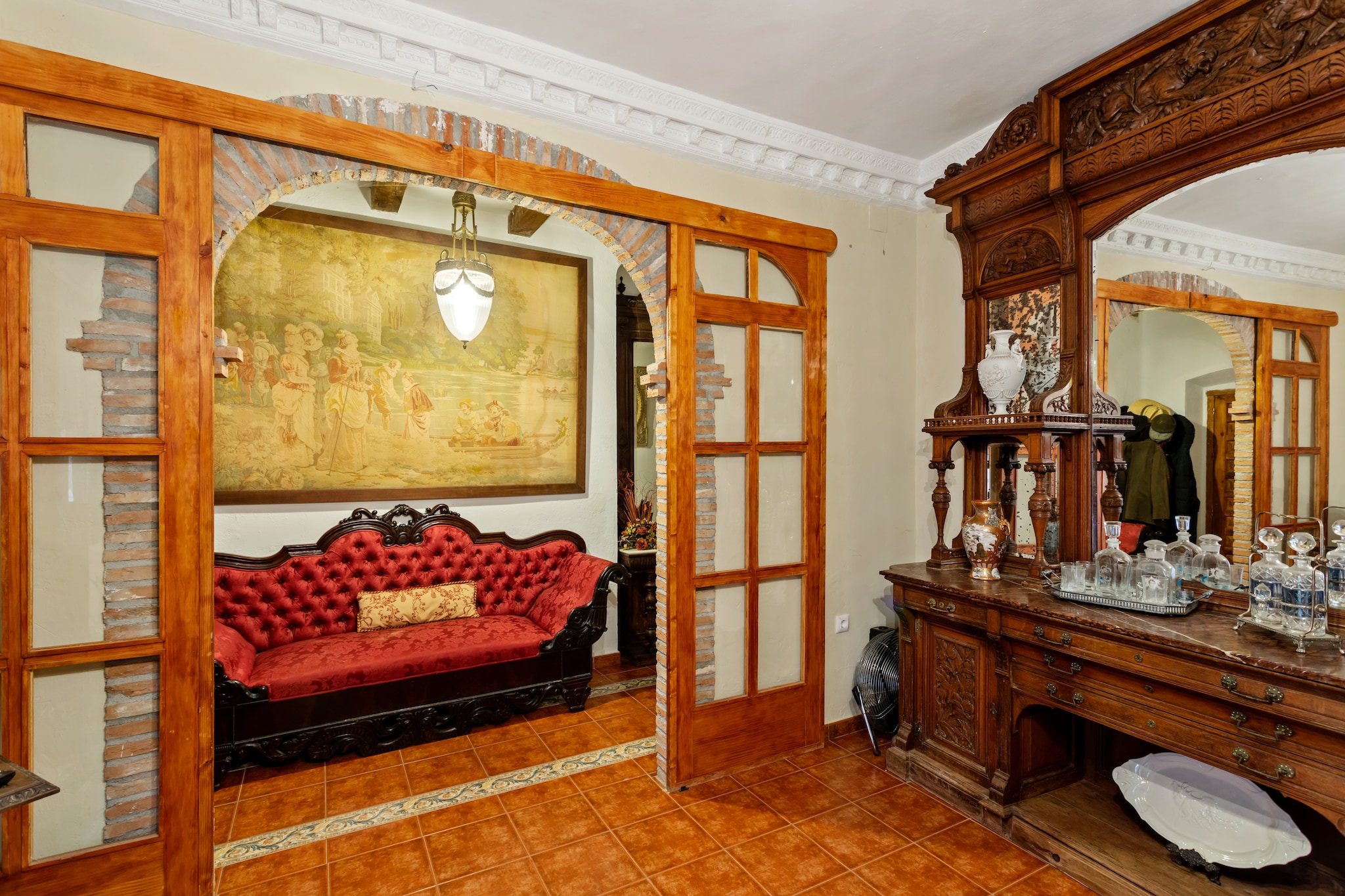 Casona la Huertita - Wohnzimmer