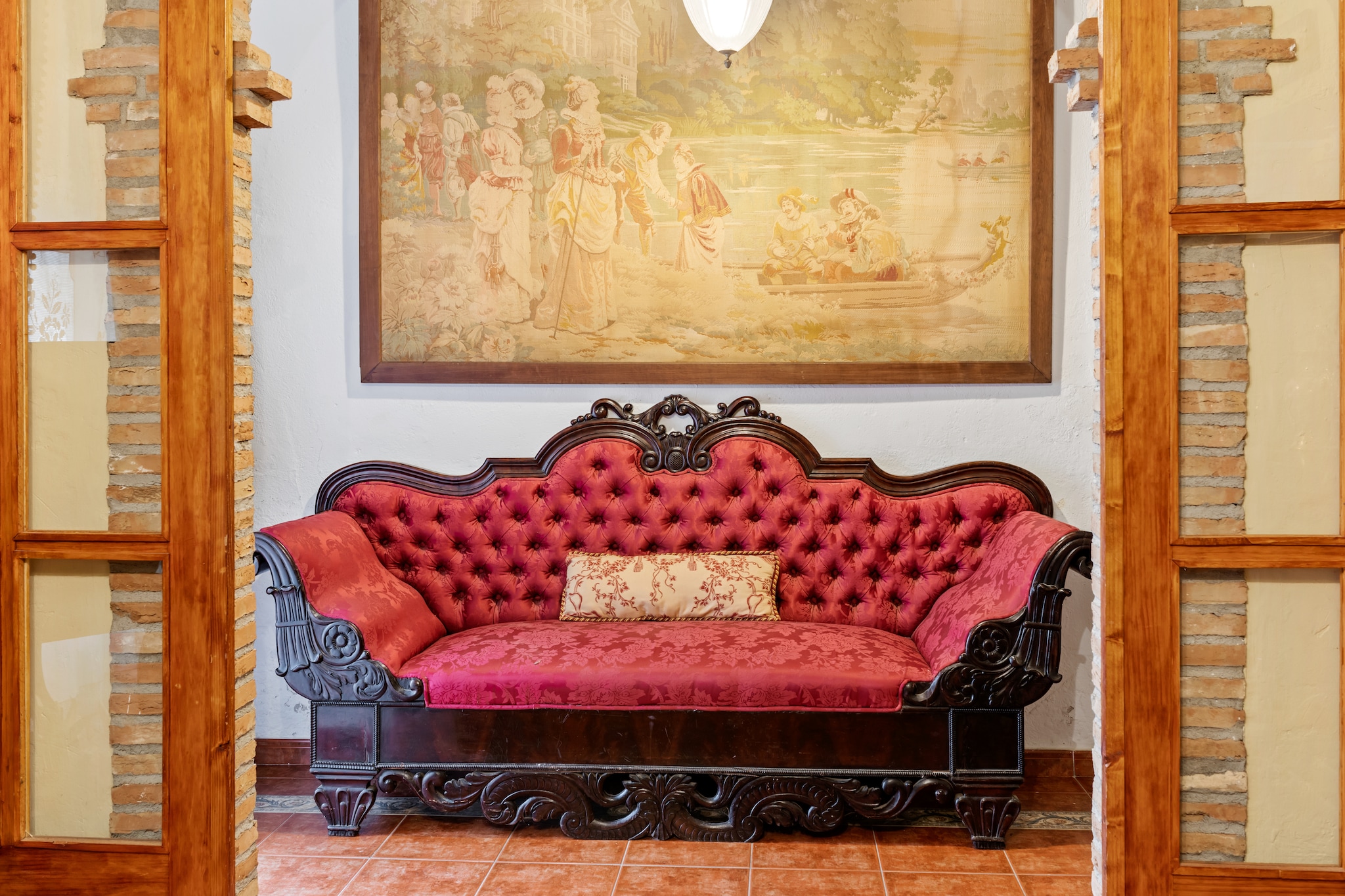 Casona la Huertita - Wohnzimmer