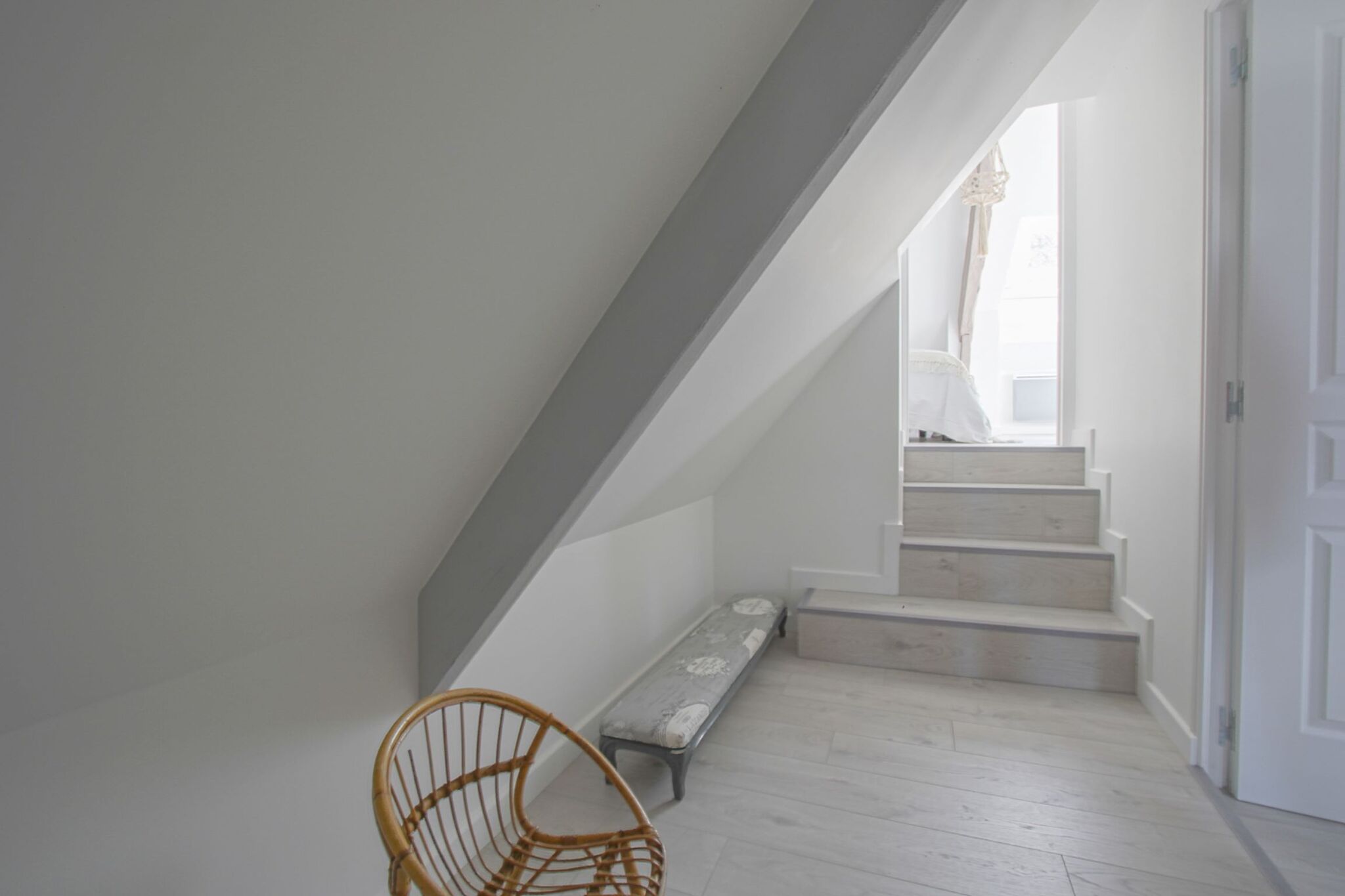 Comfy Apartment in Bayeux. Communal Terrace/Livingroom and kitchen