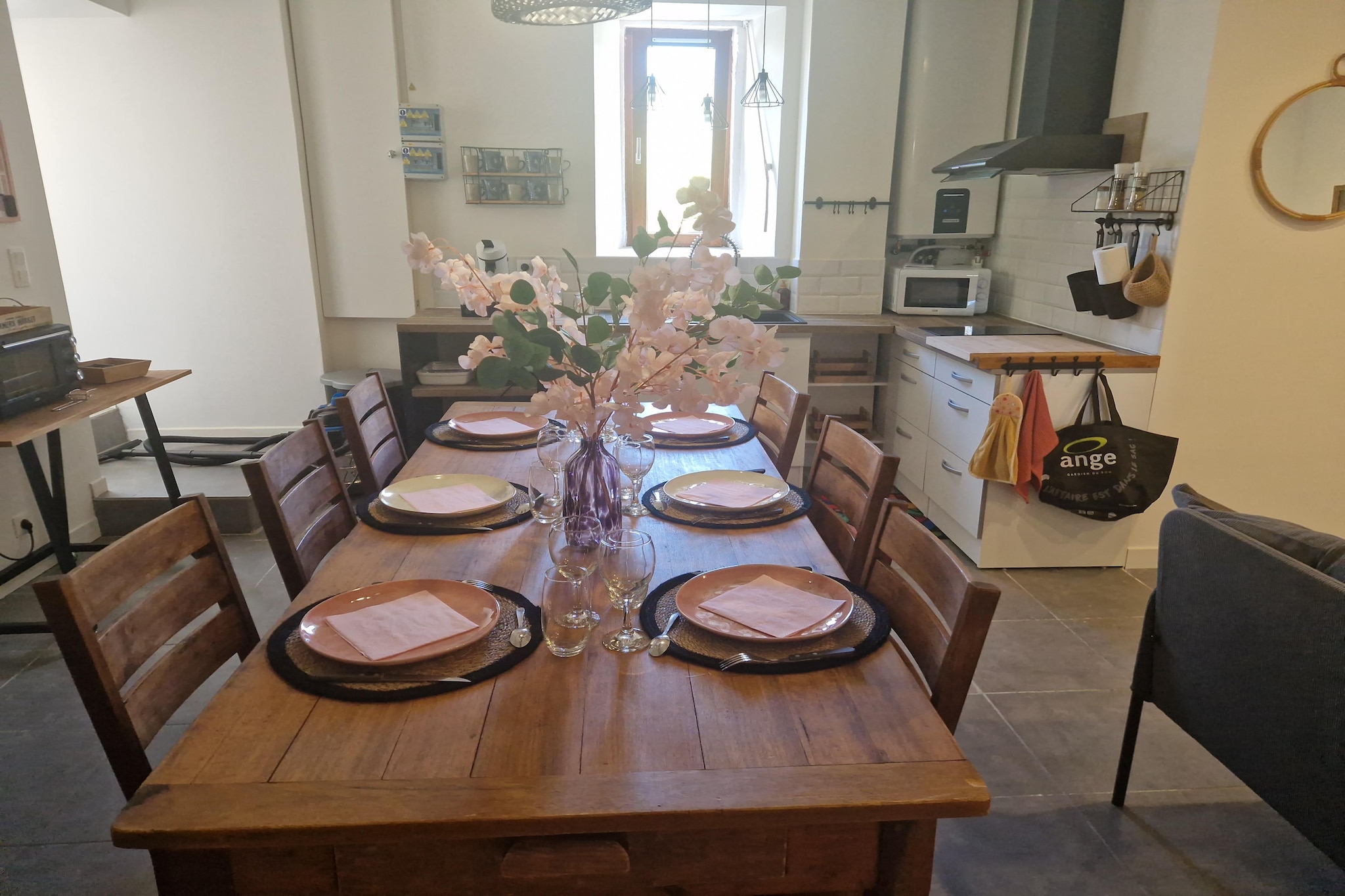 Appartement La Pampa-Eetkamer