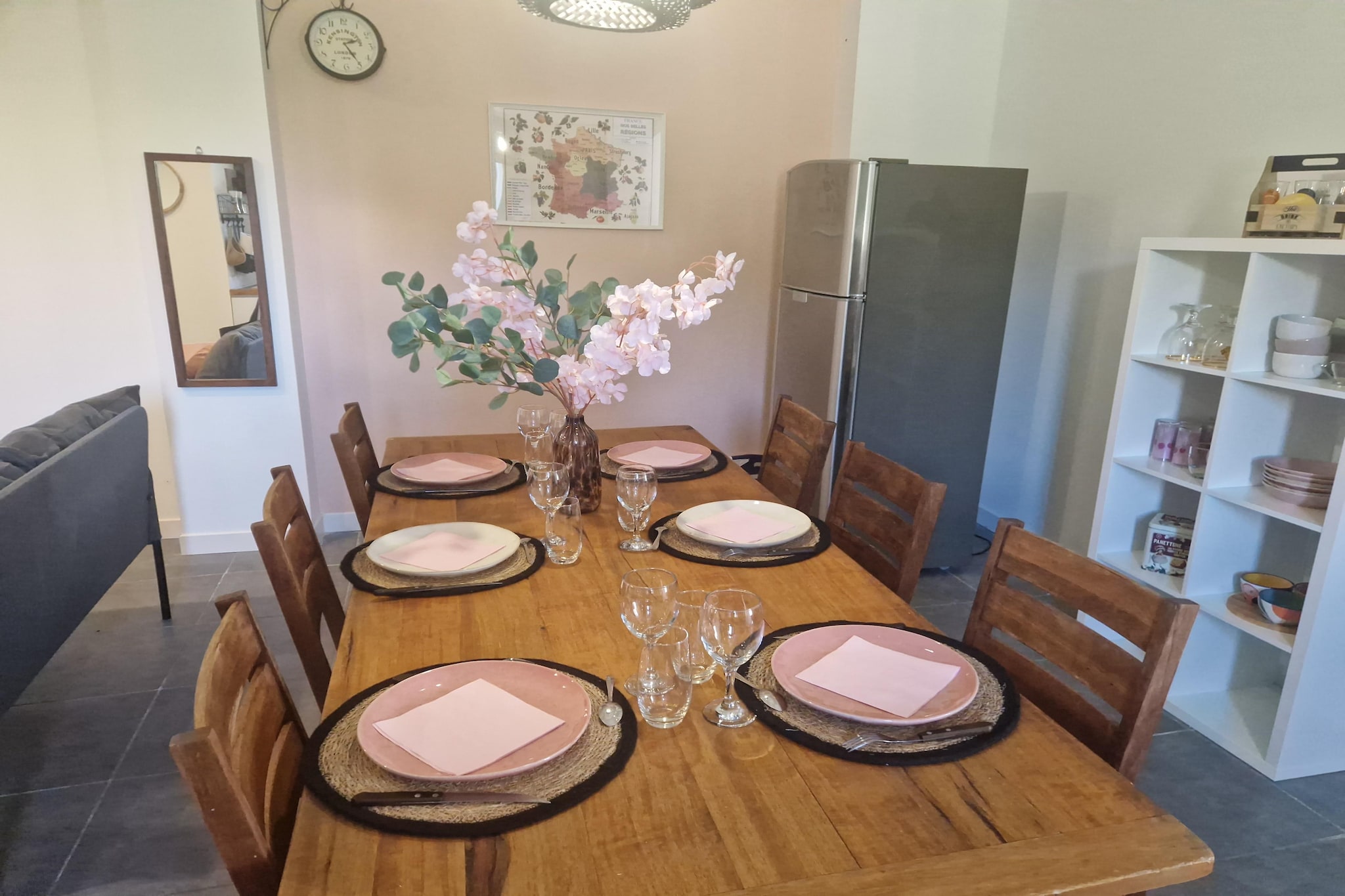 Appartement La Pampa-Eetkamer
