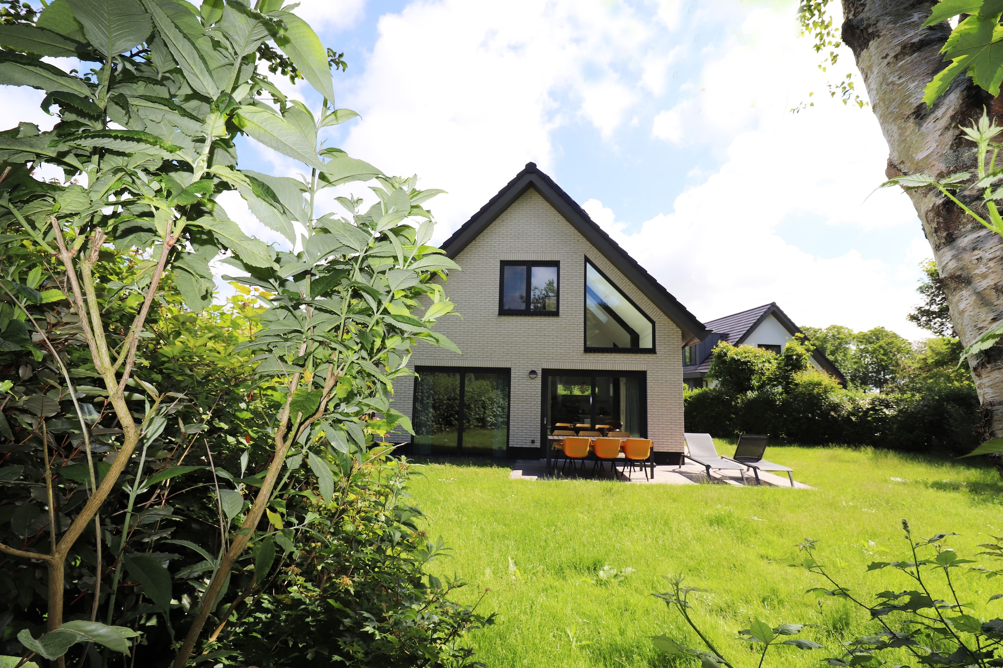 De Koog nr 1 - 6 pers woning de luxe-Buitenkant zomer