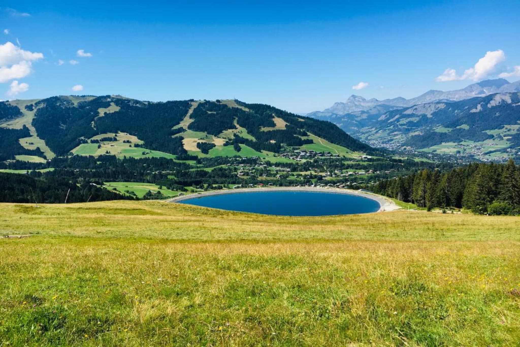 Les Portes de Megève 2-Gebieden zomer 20km