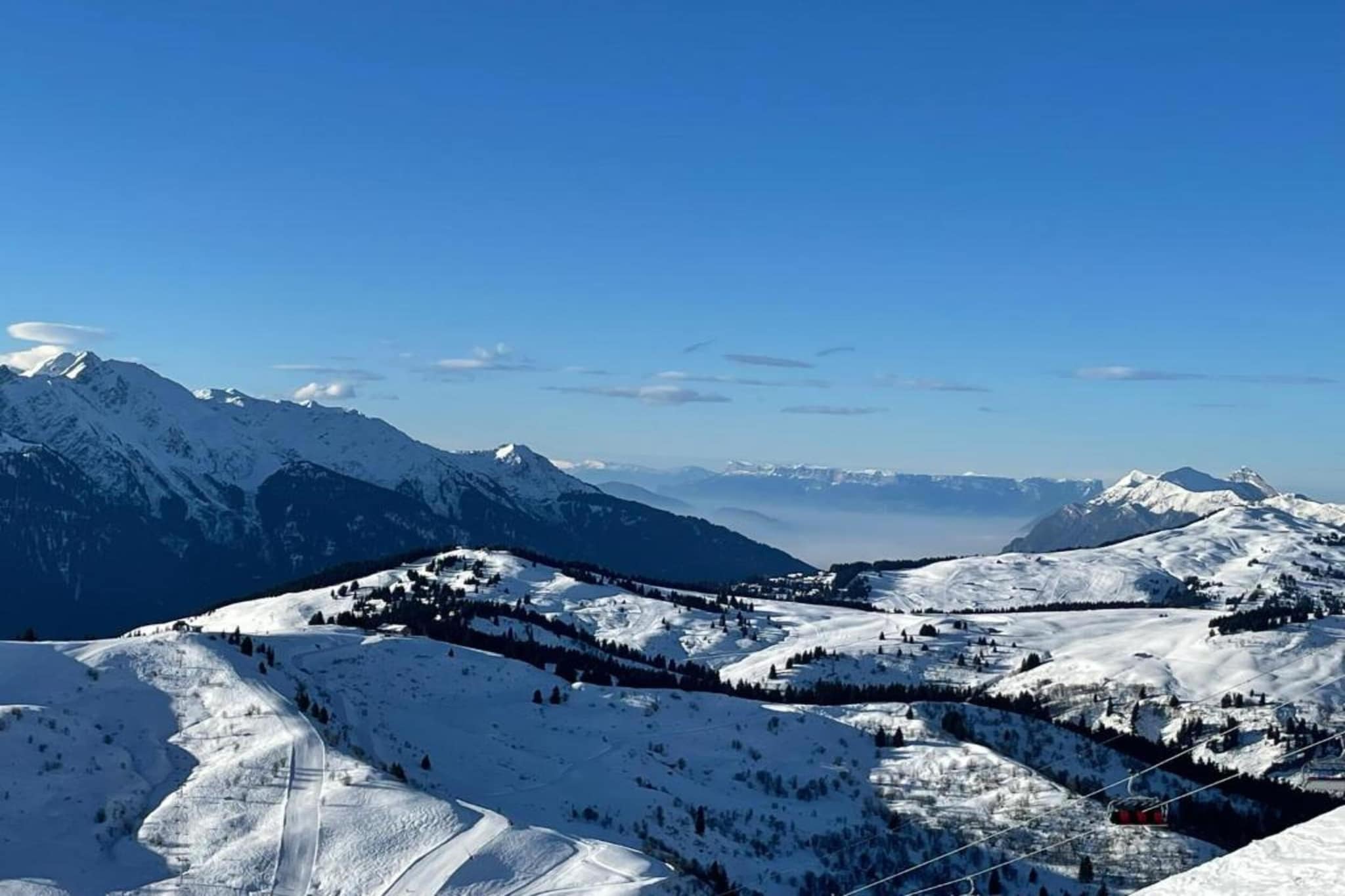 Les Portes de Megève 6-Gebiet Winter 20 km
