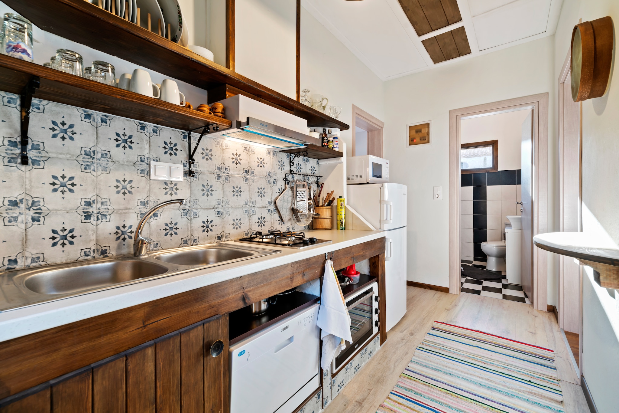 Apartment Agios Nikolaos-Keuken
