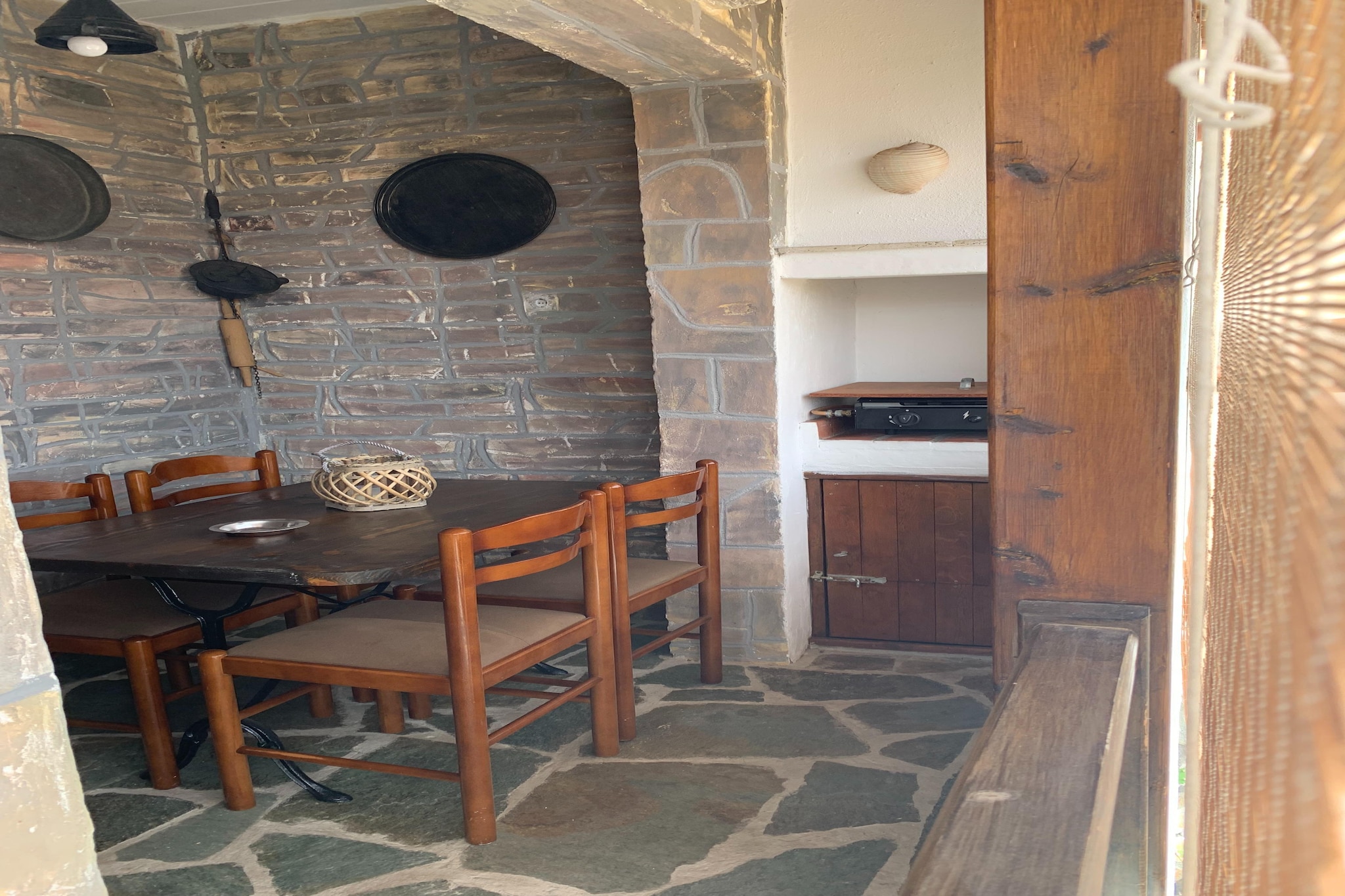 Apartment Agios Nikolaos-Eetkamer