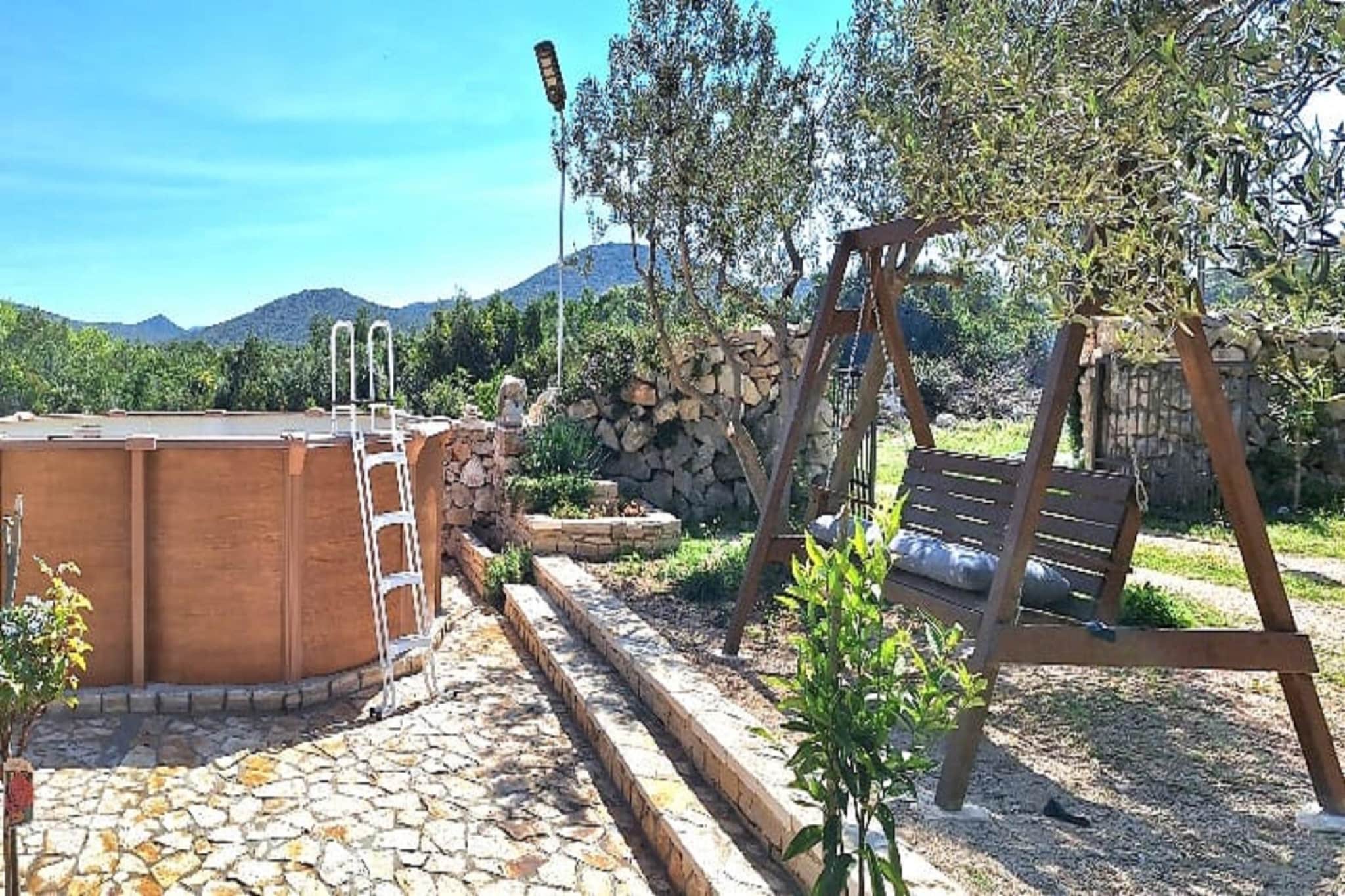 Stone house Vrana lake-Zwembad