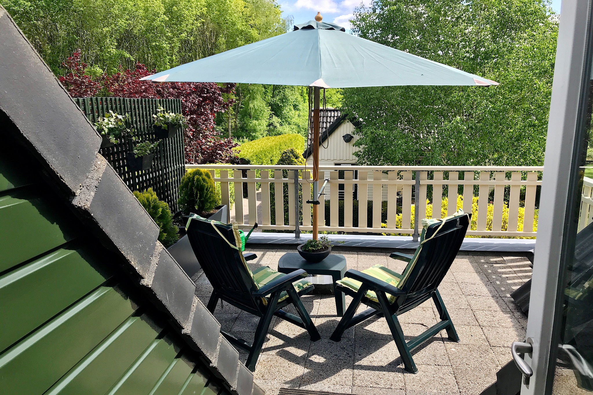 Vakantie appartement De Stelling-Terrasbalkon