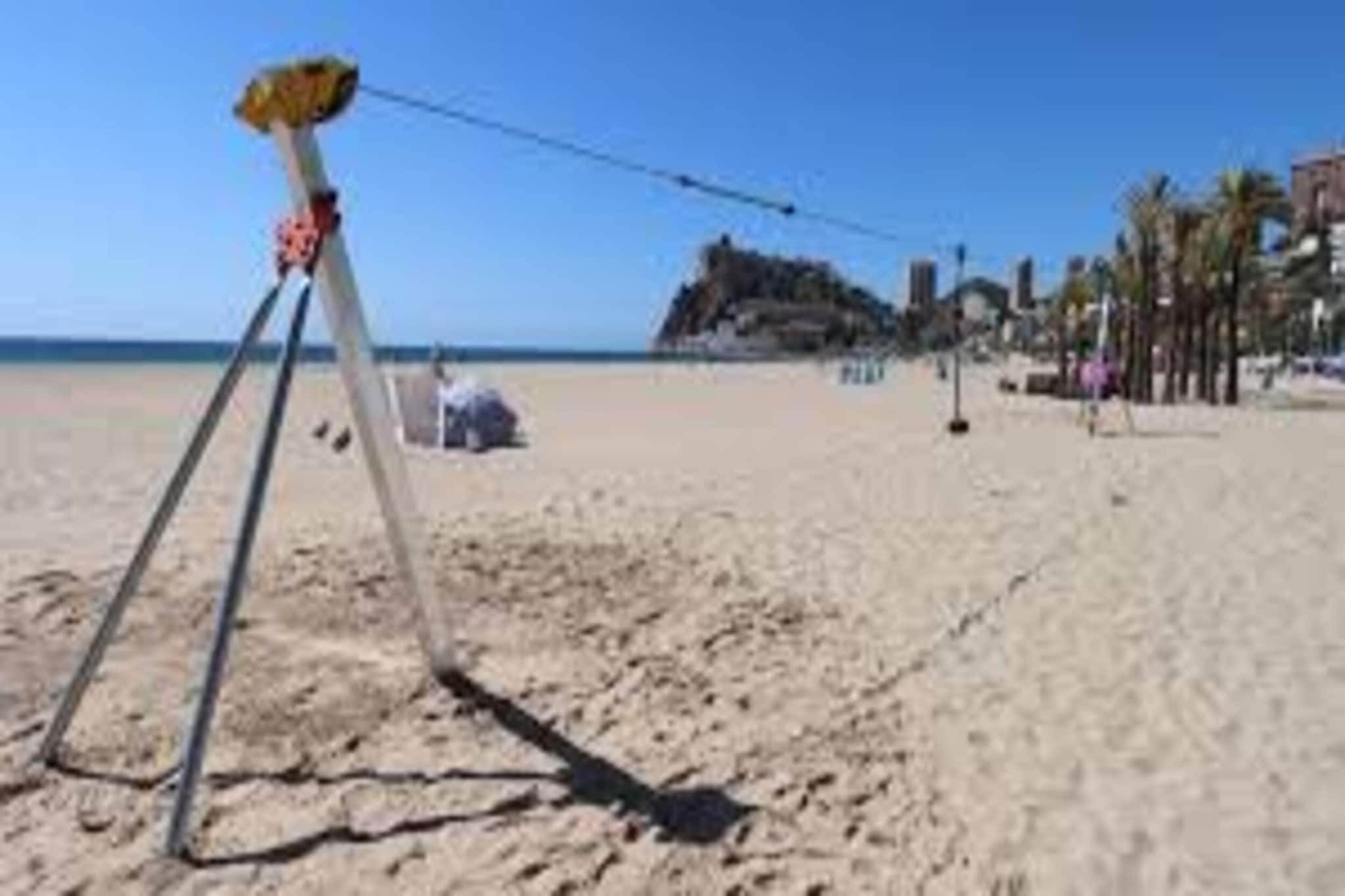 Benidorm-Gebieden zomer 1km