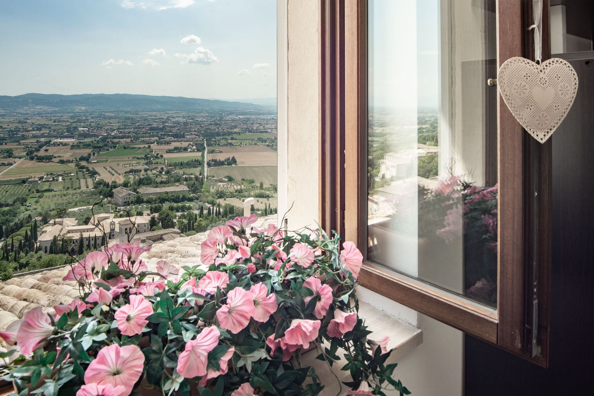 Mooi appartement in Assisi met uitzicht