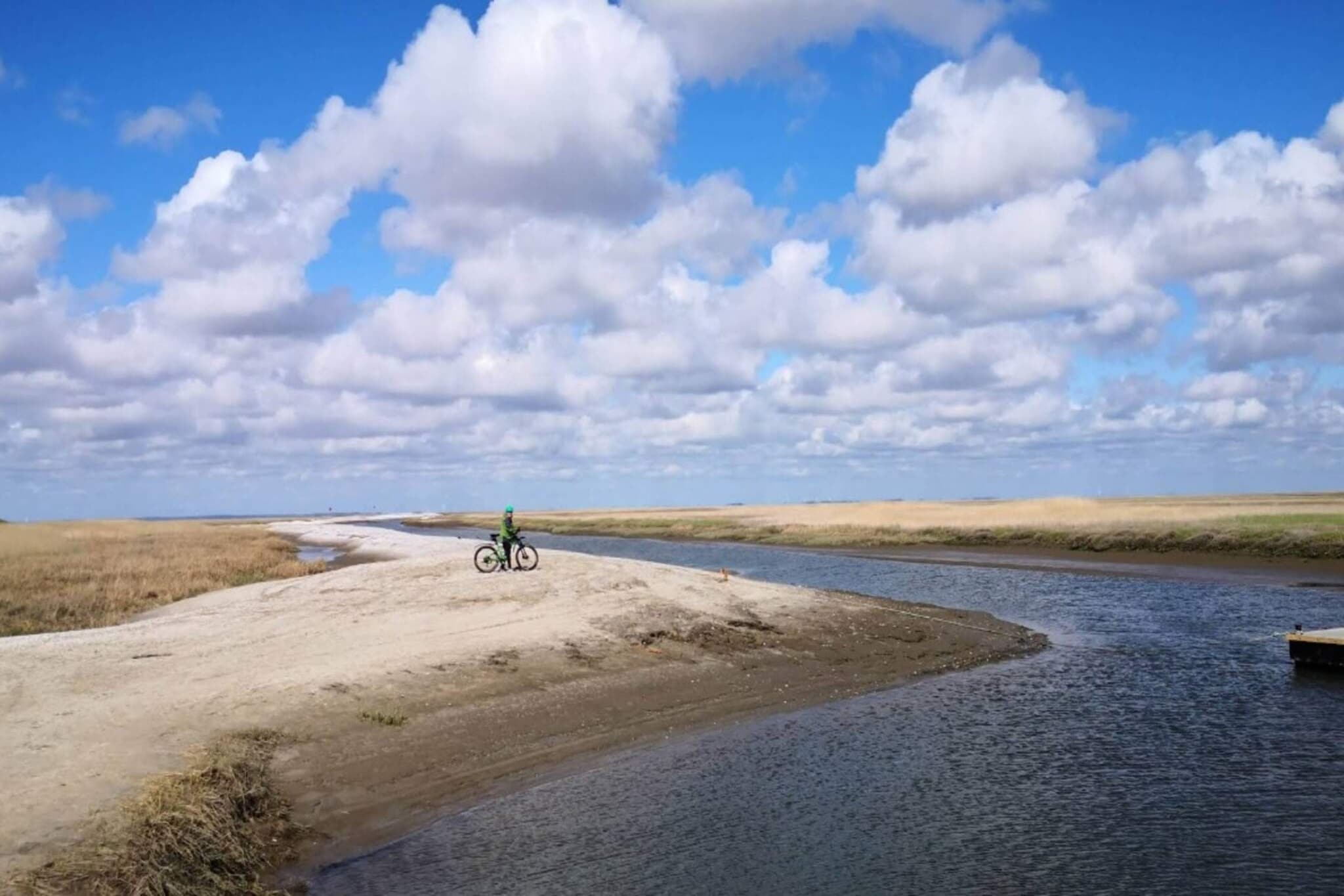 Maison de vacances pour 4 a Fanø-Vue sur l'eau