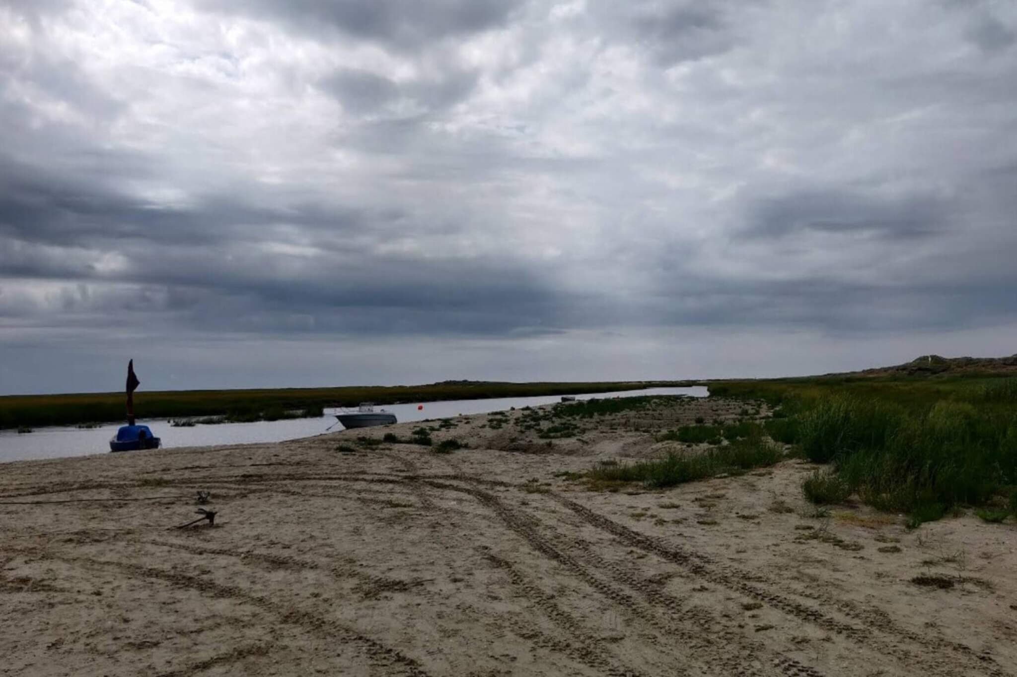 Maison de vacances pour 4 a Fanø-Vue sur l'eau
