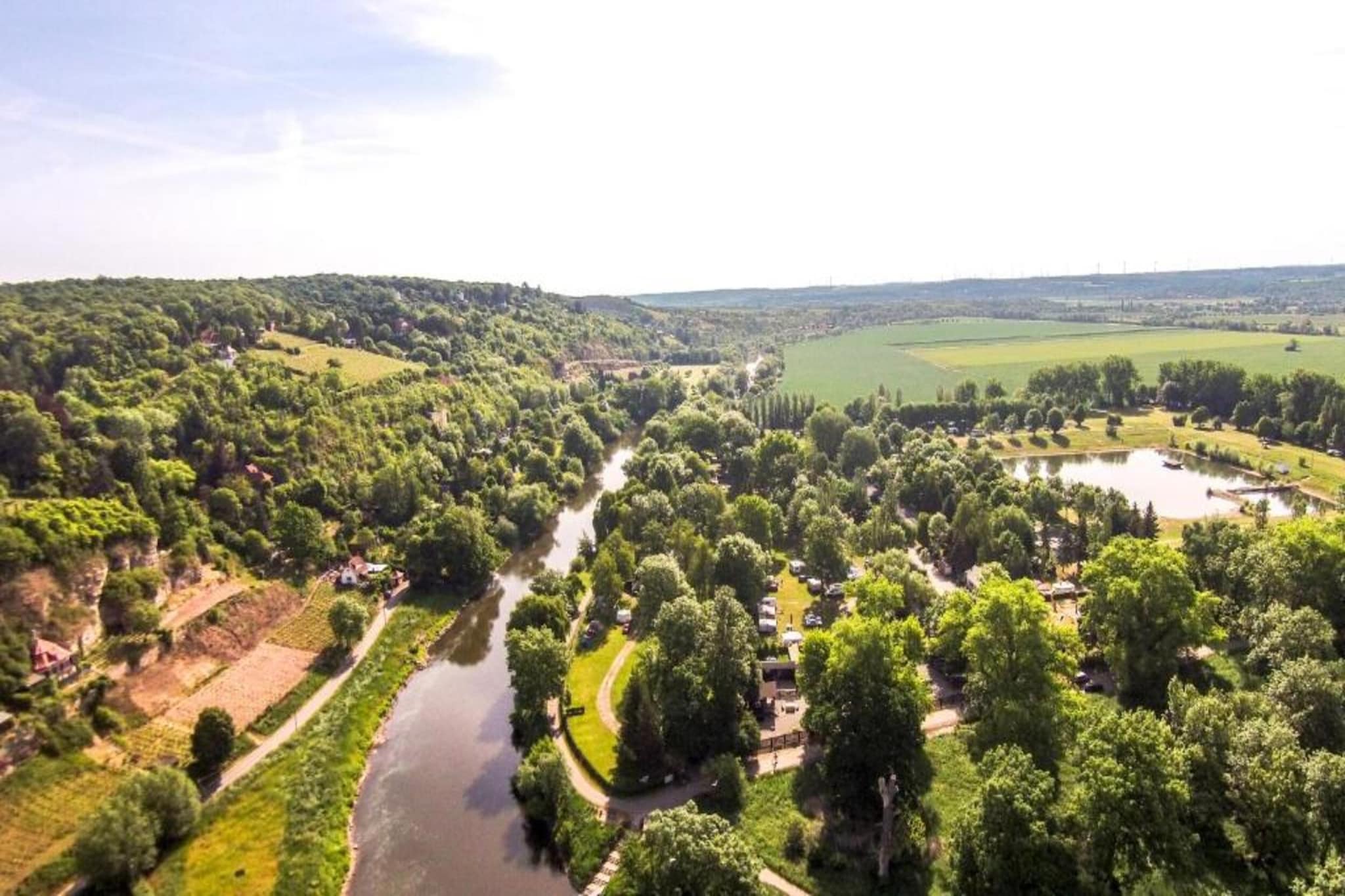 Burgblick-Gebieden zomer 1km
