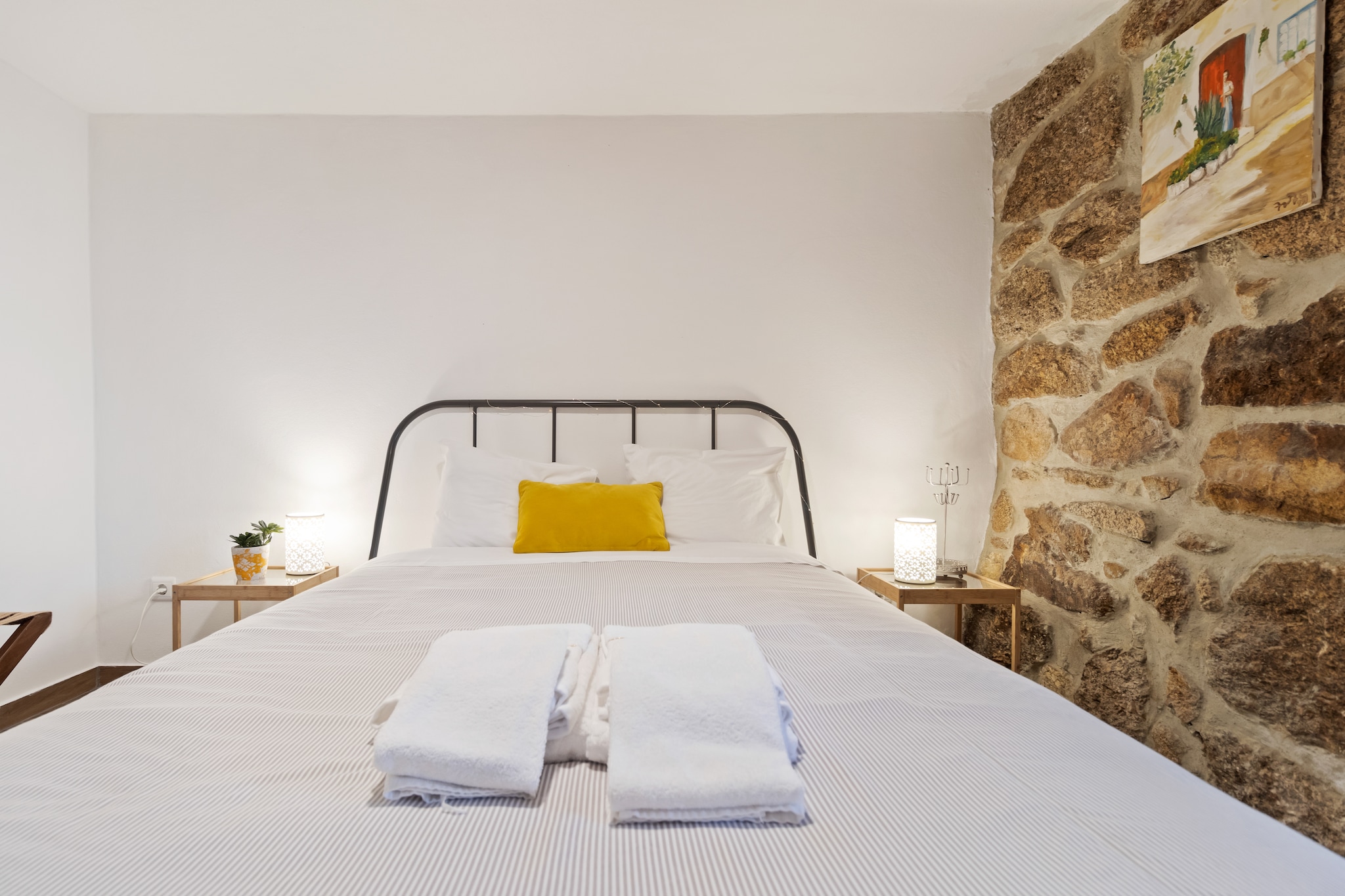 Abrigo do Mezio - Country House-Slaapkamer