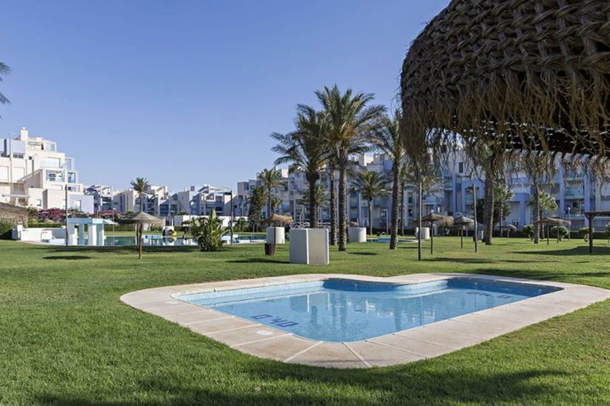 Flamboyant Apartment in Roquetas de Mar with Swimming Pool