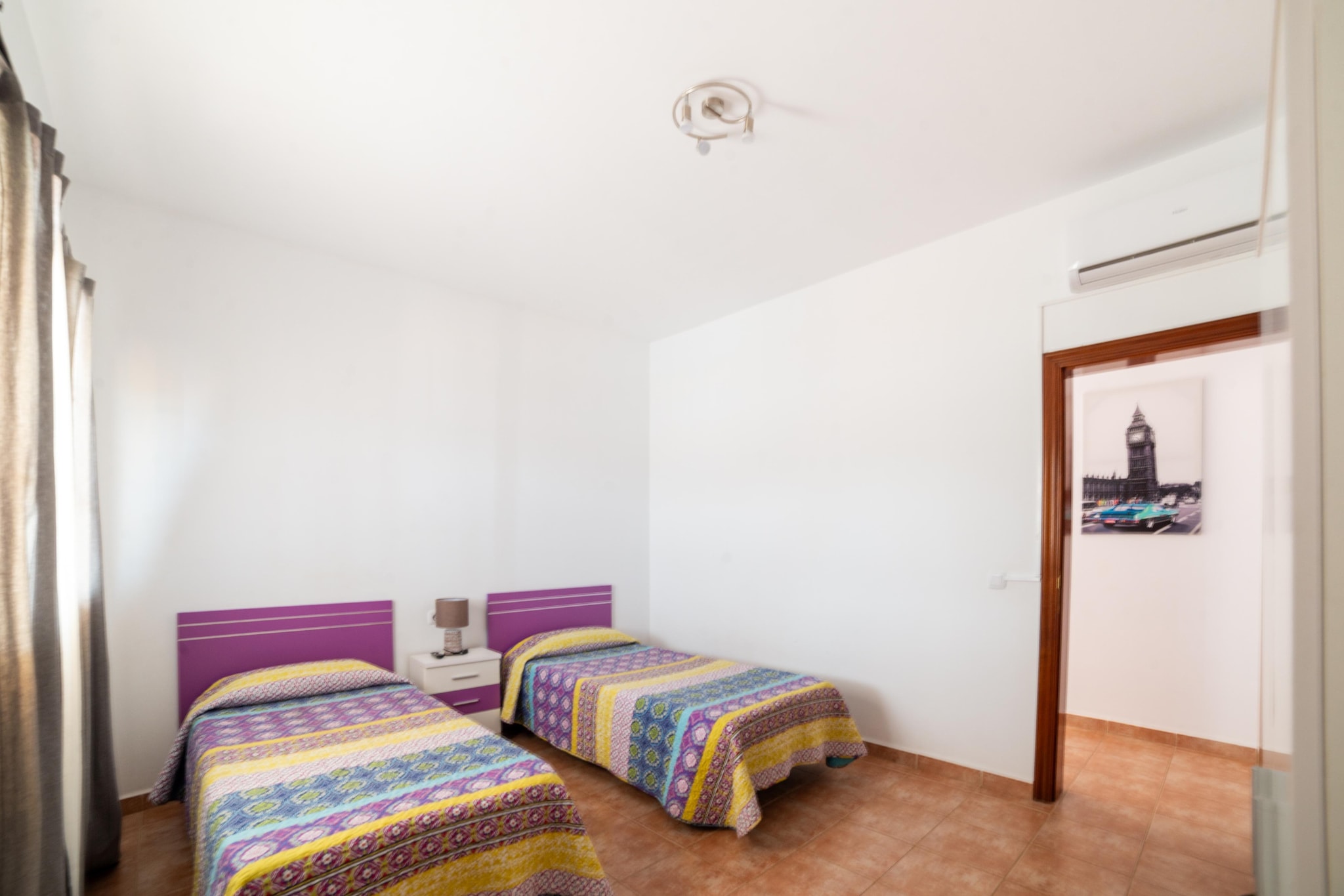 Chalet en Tuineje para 6 personas-Slaapkamer