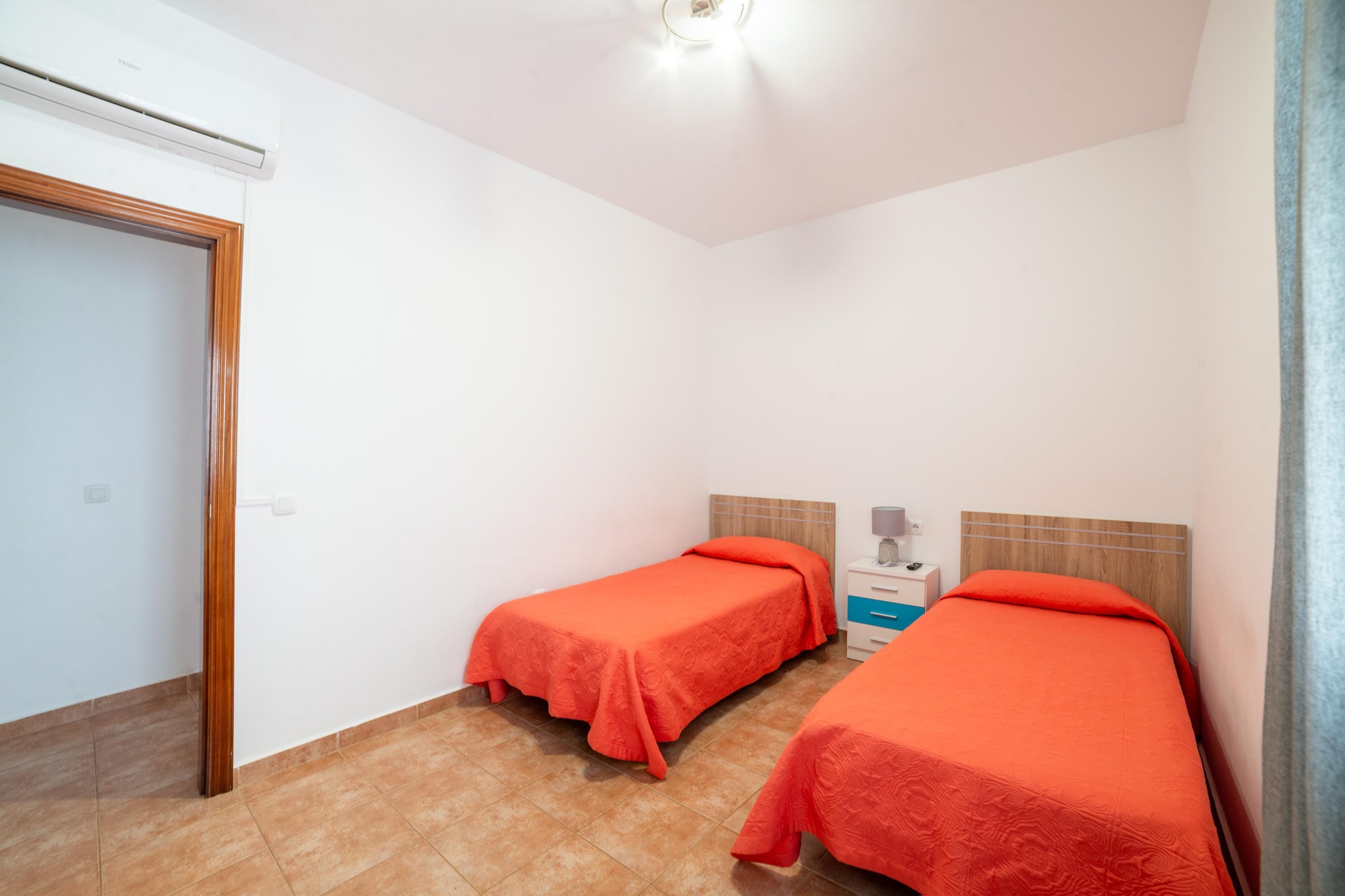 Chalet en Tuineje para 6 personas-Slaapkamer