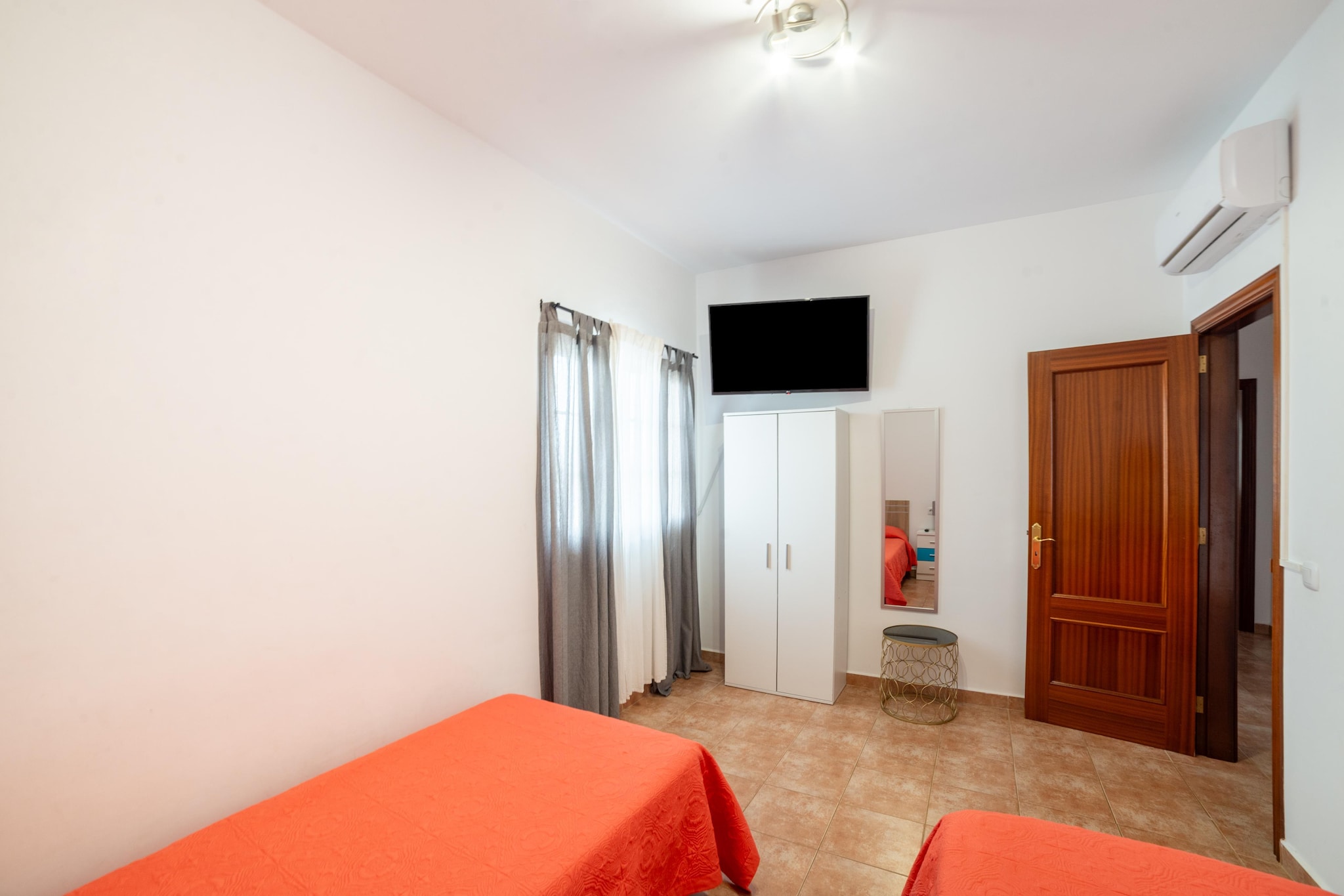 Chalet en Tuineje para 6 personas-Slaapkamer