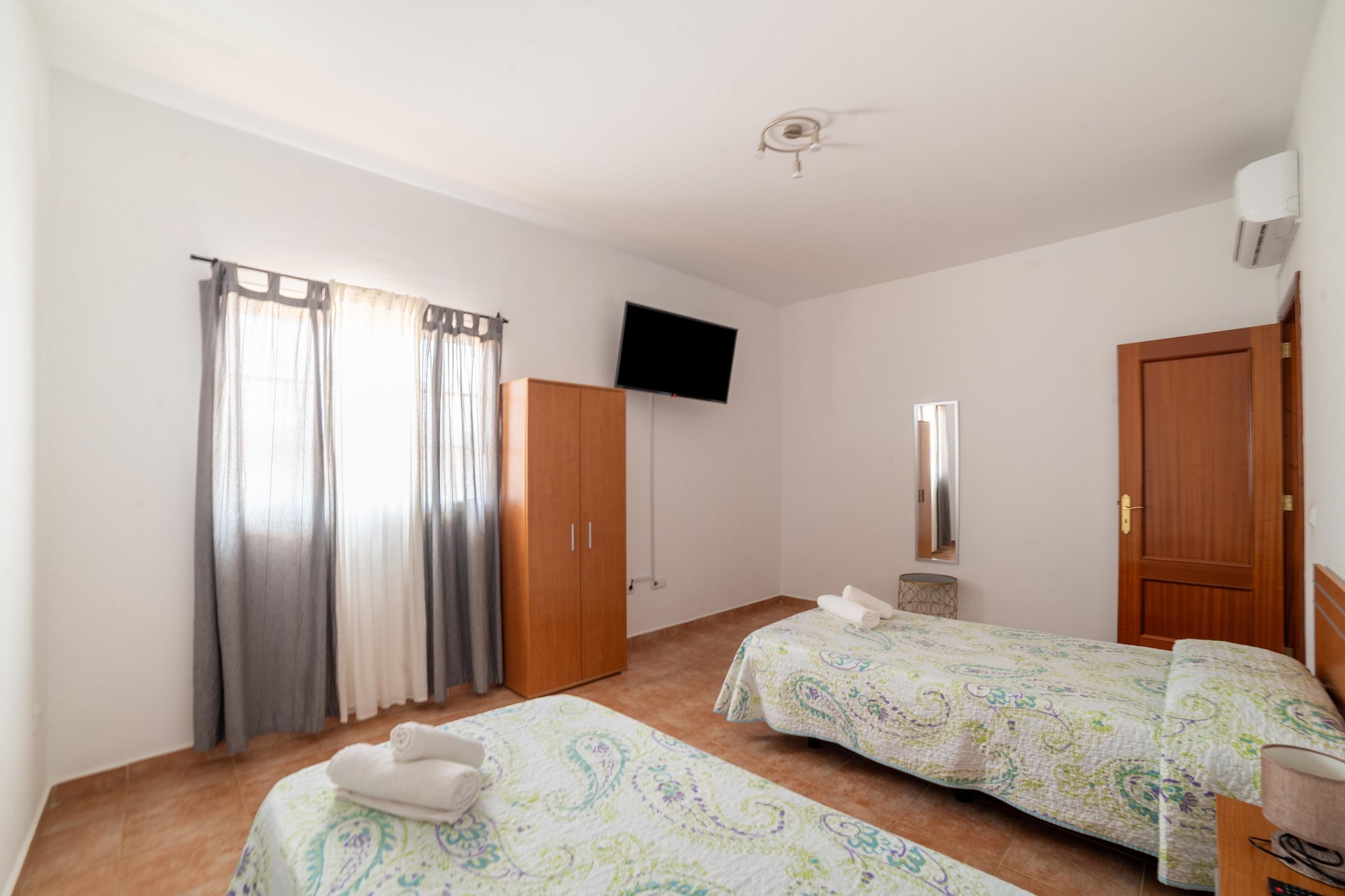 Chalet en Tuineje para 6 personas-Slaapkamer