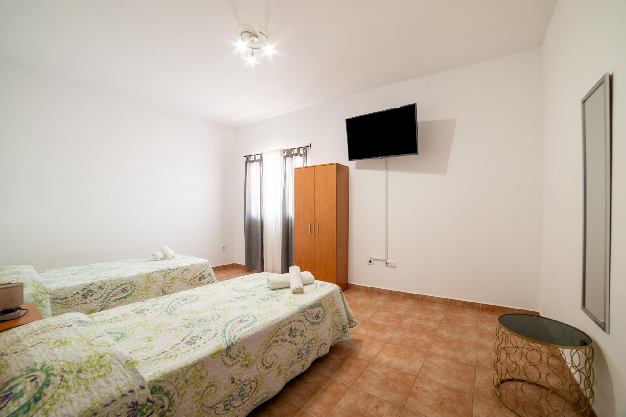 Chalet en Tuineje para 6 personas-Slaapkamer