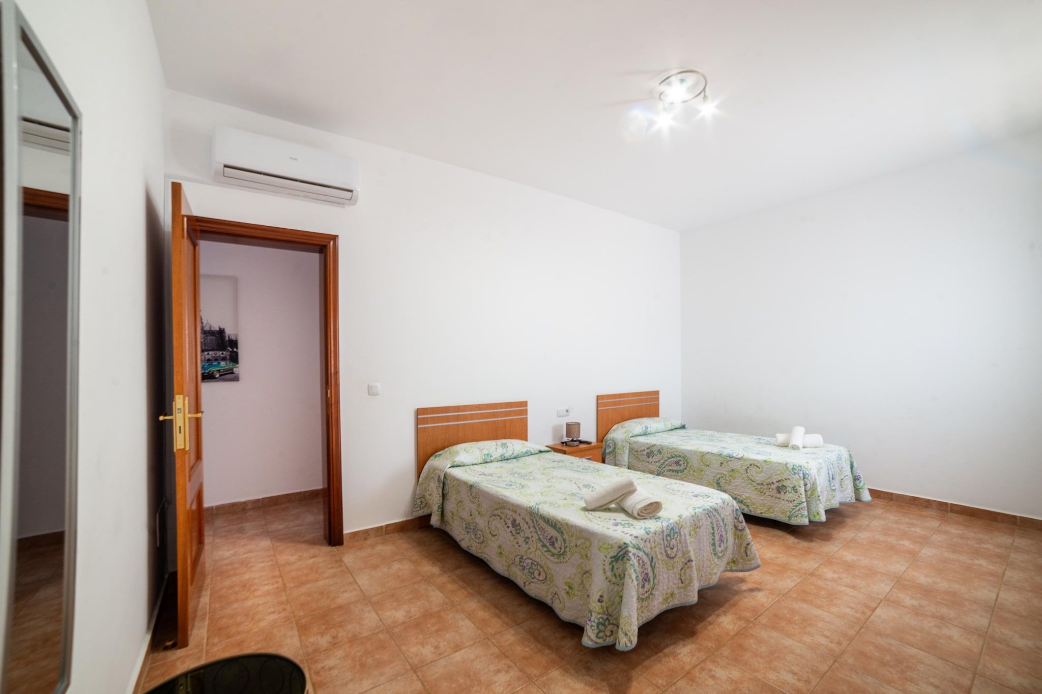 Chalet en Tuineje para 6 personas-Slaapkamer