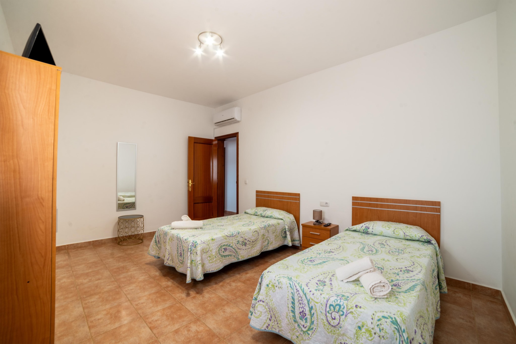 Chalet en Tuineje para 6 personas-Slaapkamer