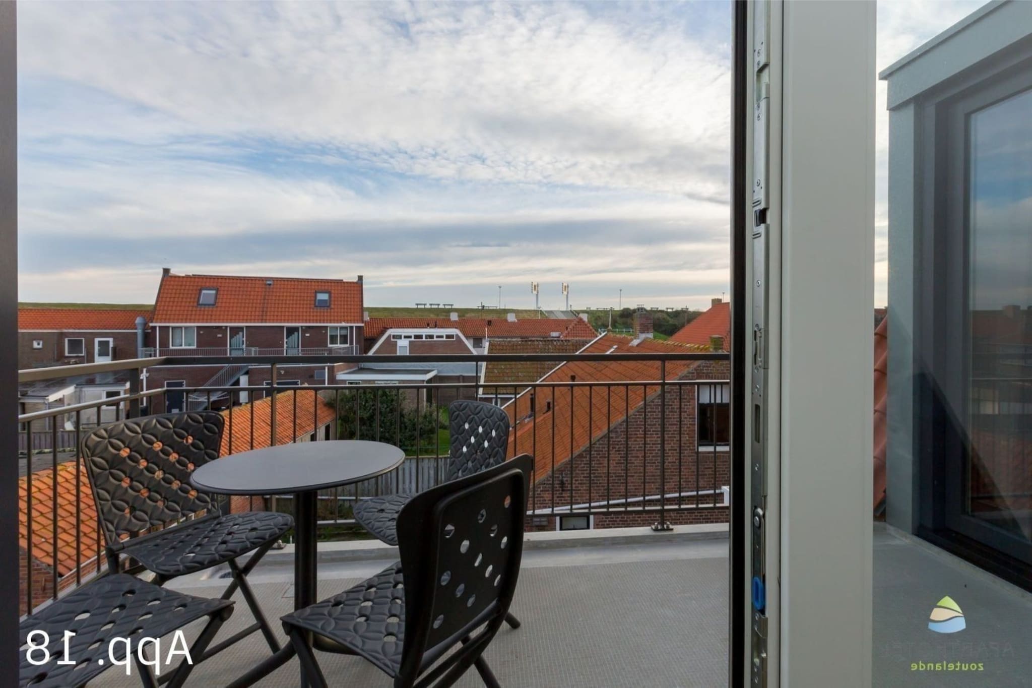 Aparthotel Zoutelande - 6 pers luxe appartement huisdier-Terrasbalkon