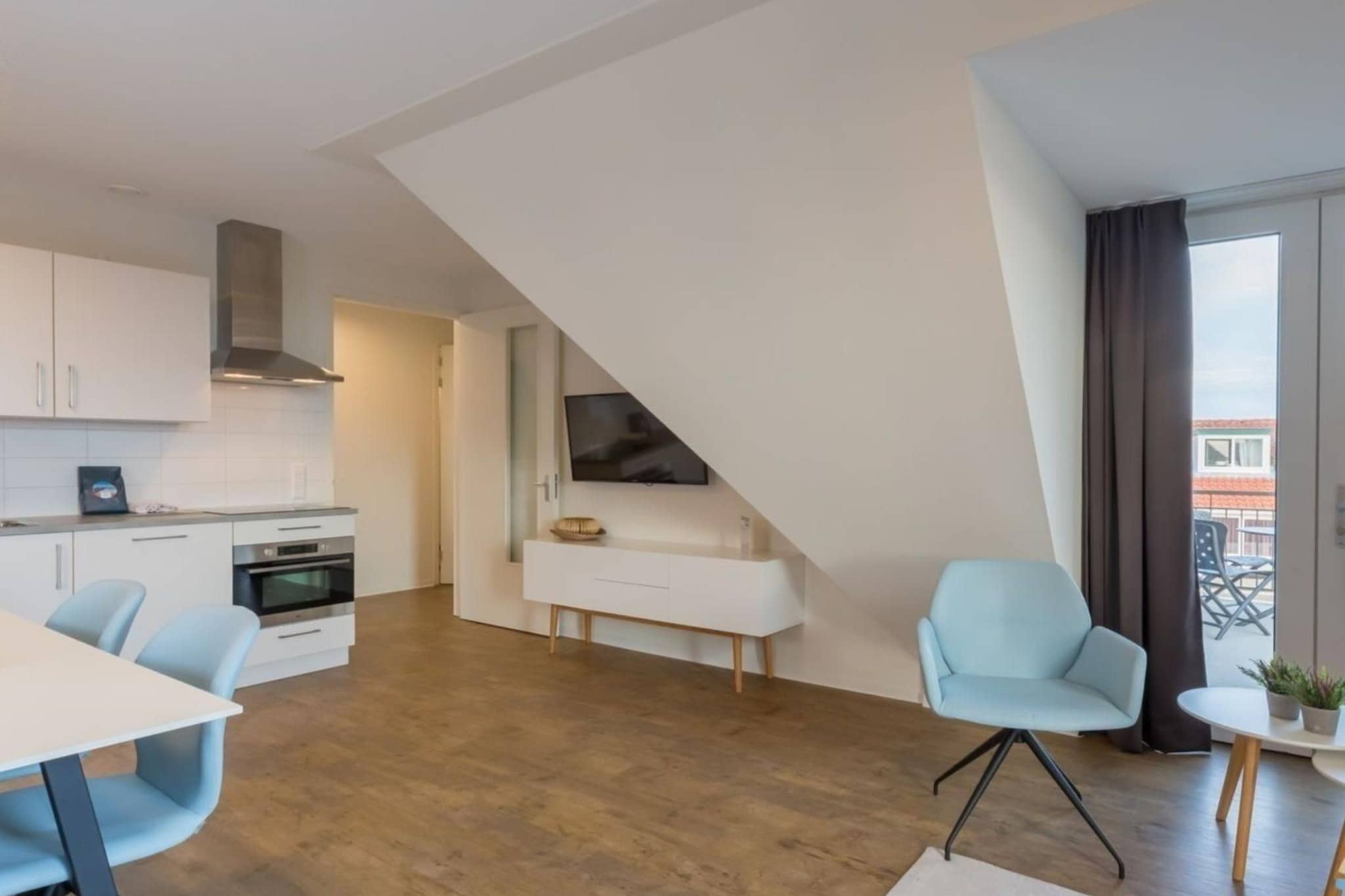 Aparthotel Zoutelande - 6 pers luxe appartement huisdier - Keuken