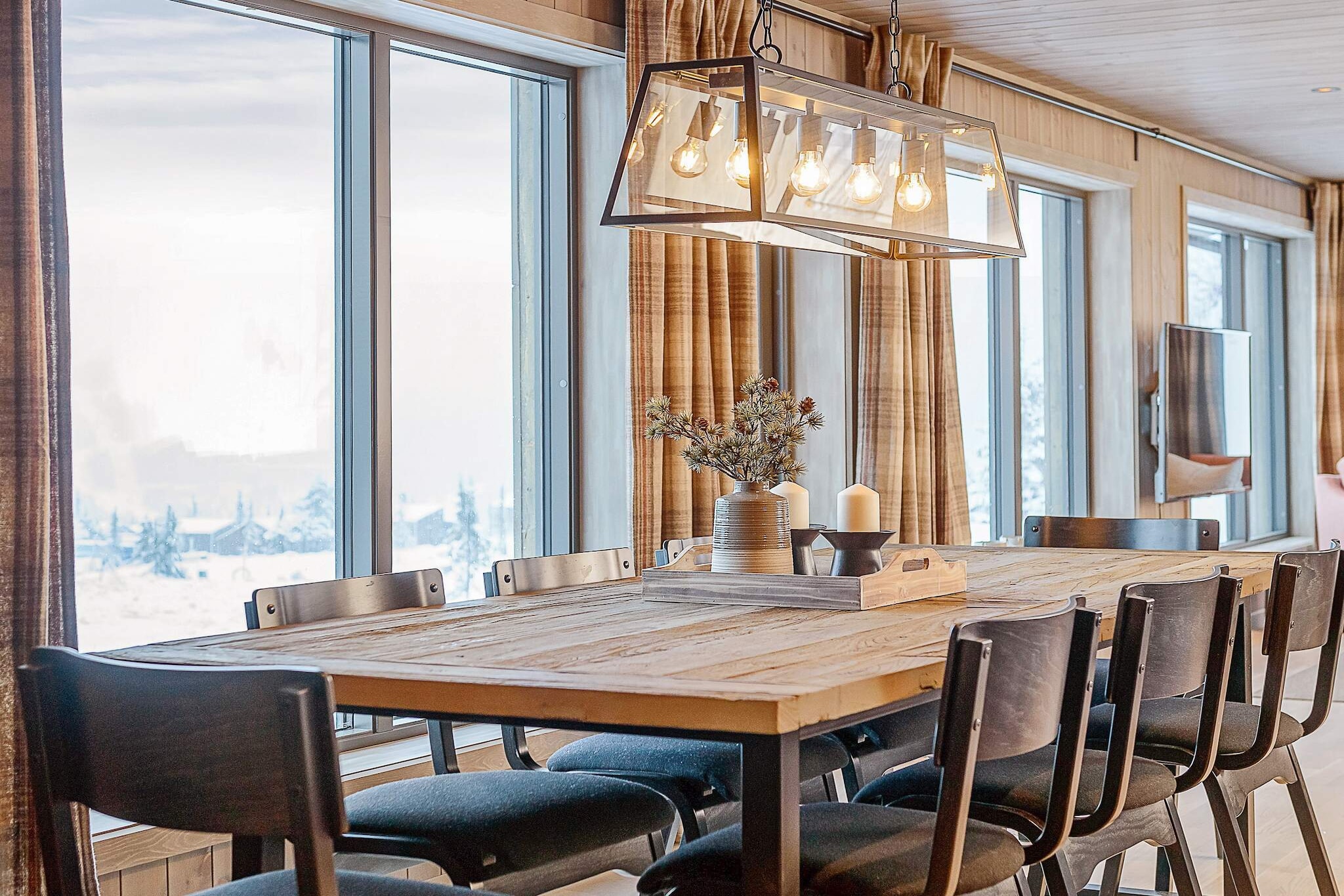 Stijlvolle Cabin Retreat in Varden-By Traum-Binnen