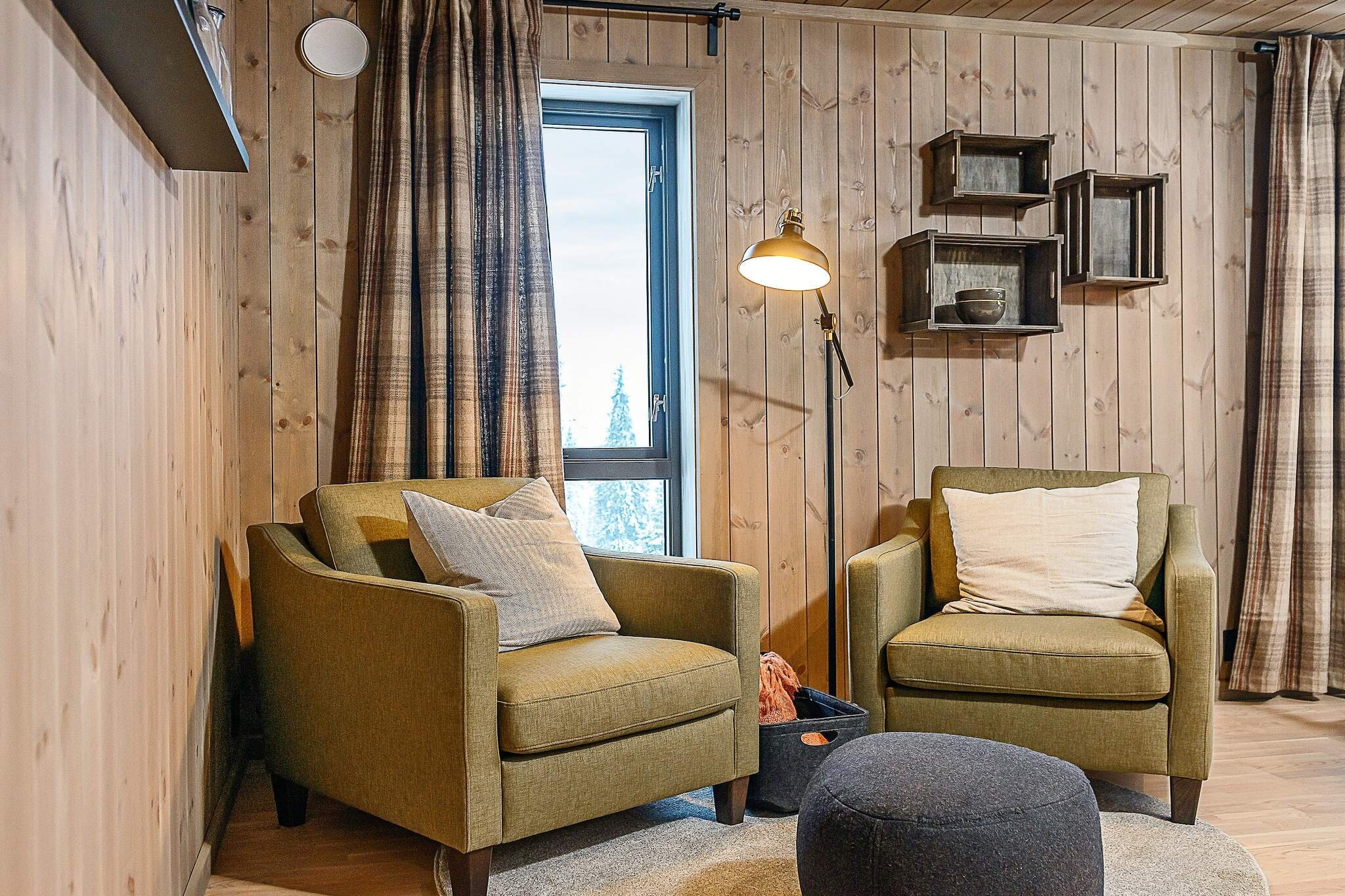 Stijlvolle Cabin Retreat in Varden-By Traum - Binnen