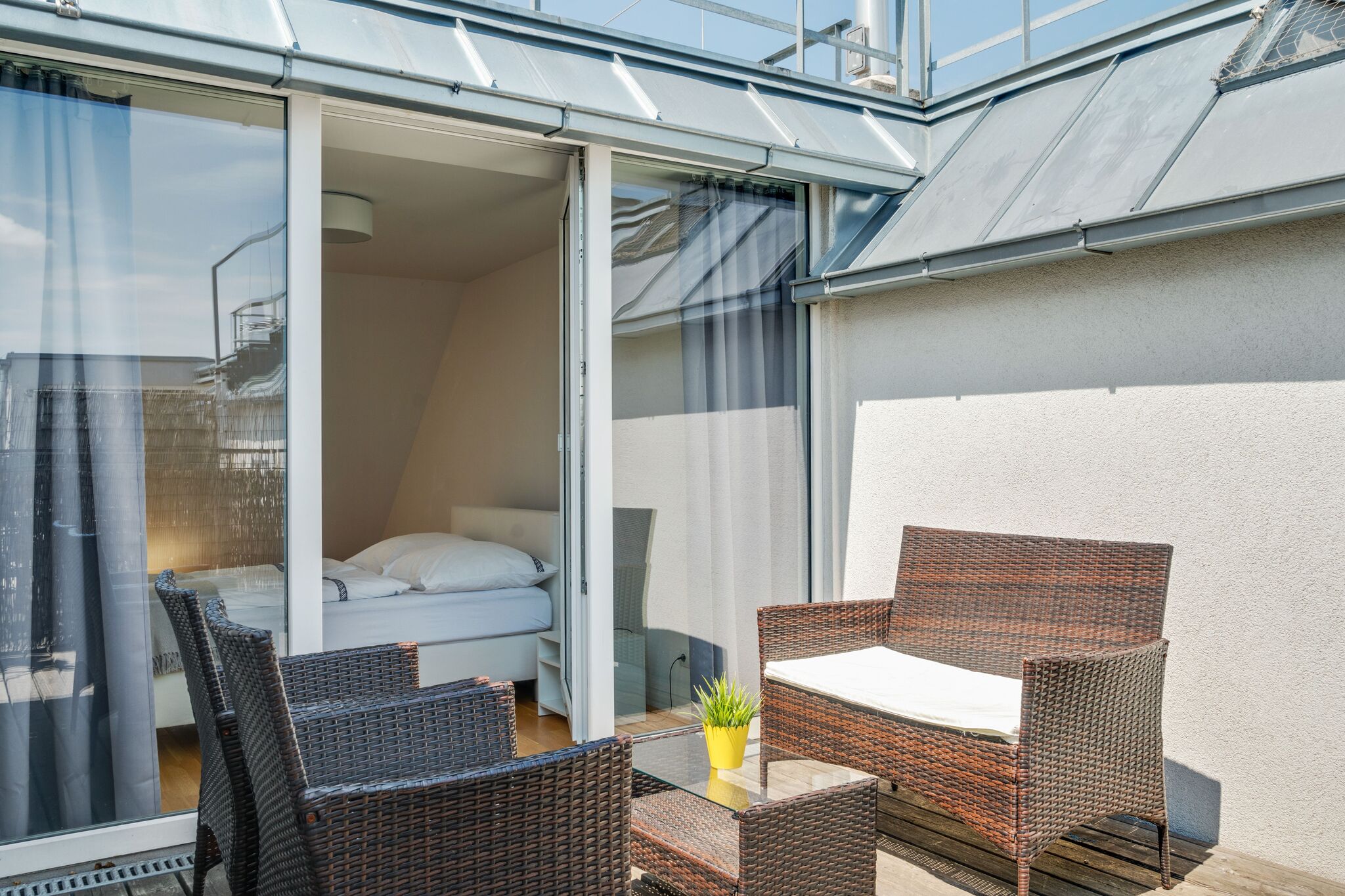 Appartement élégant à Vienne avec patio
