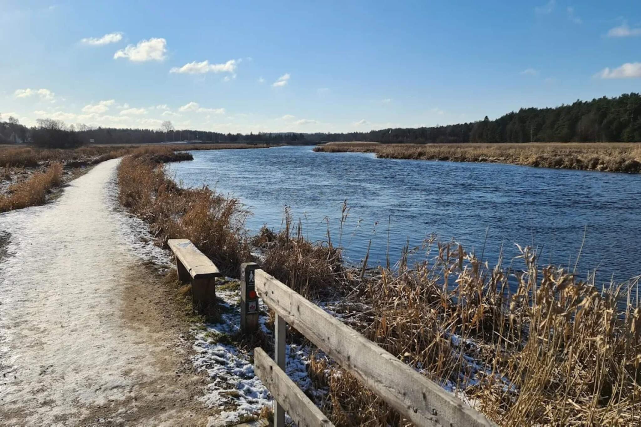 6 Personen Ferienhaus in Fårvang-Wasserblick