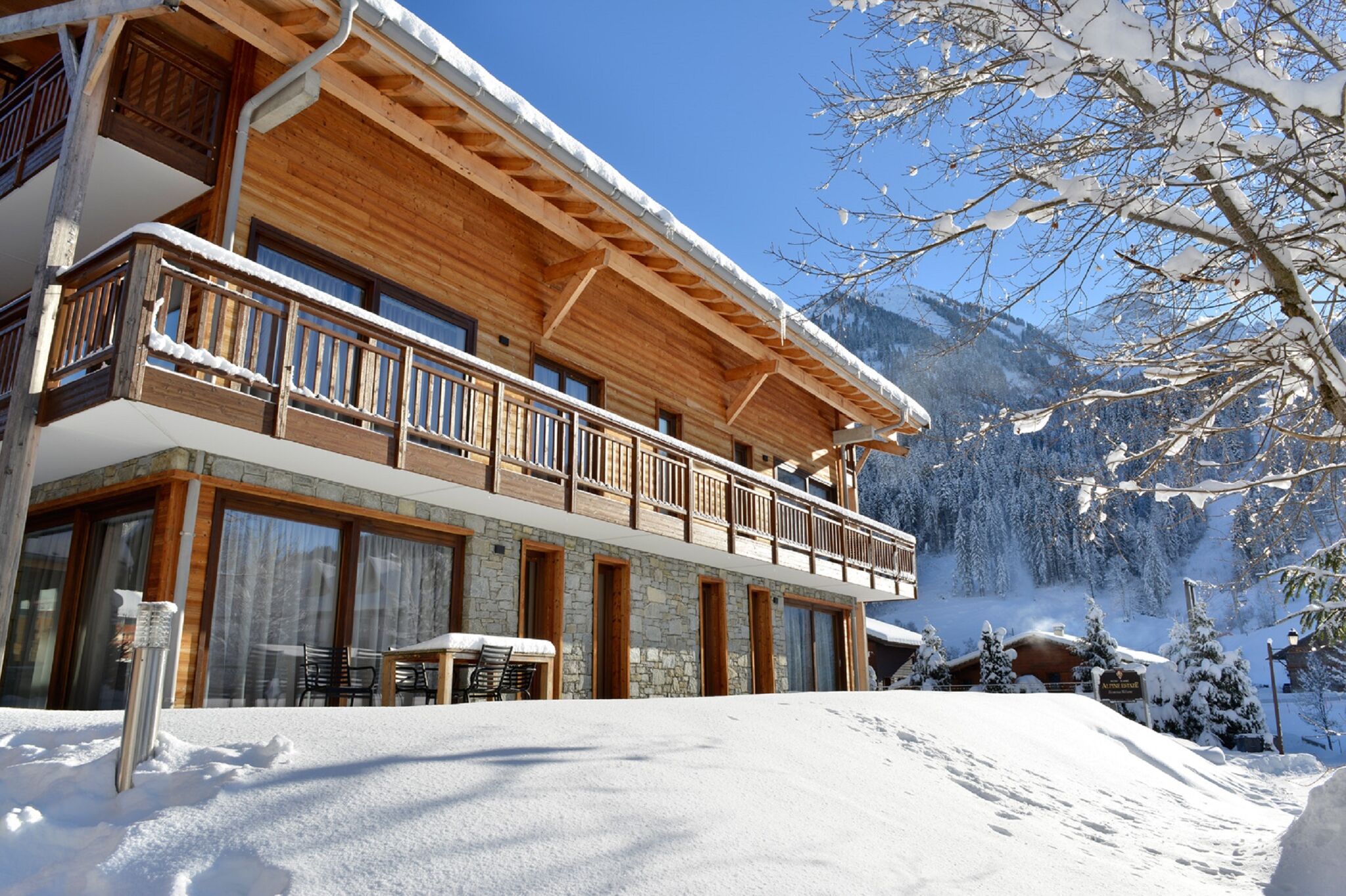 Appartement de luxe avec sauna sur les pistes de ski à La Chapelle d'Abondance