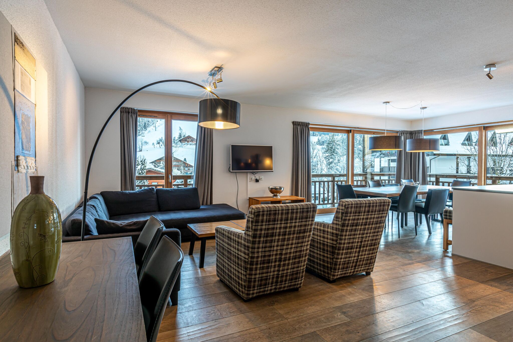 Luxury apartment with sauna close to the ski slopes in La Chapelle d’Abondance